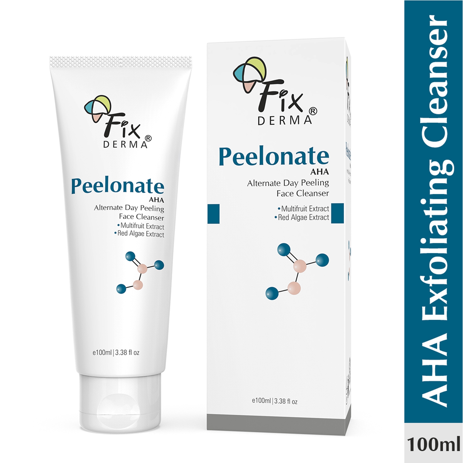 Fixderma | Fixderma Peelonate AHA Face Cleanser - (100ml)
