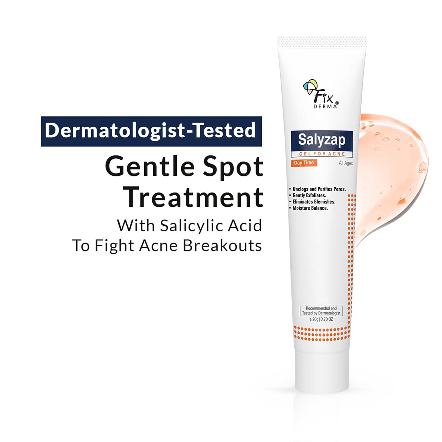 Fixderma | Fixderma Salyzap Gel Day Time (20g)