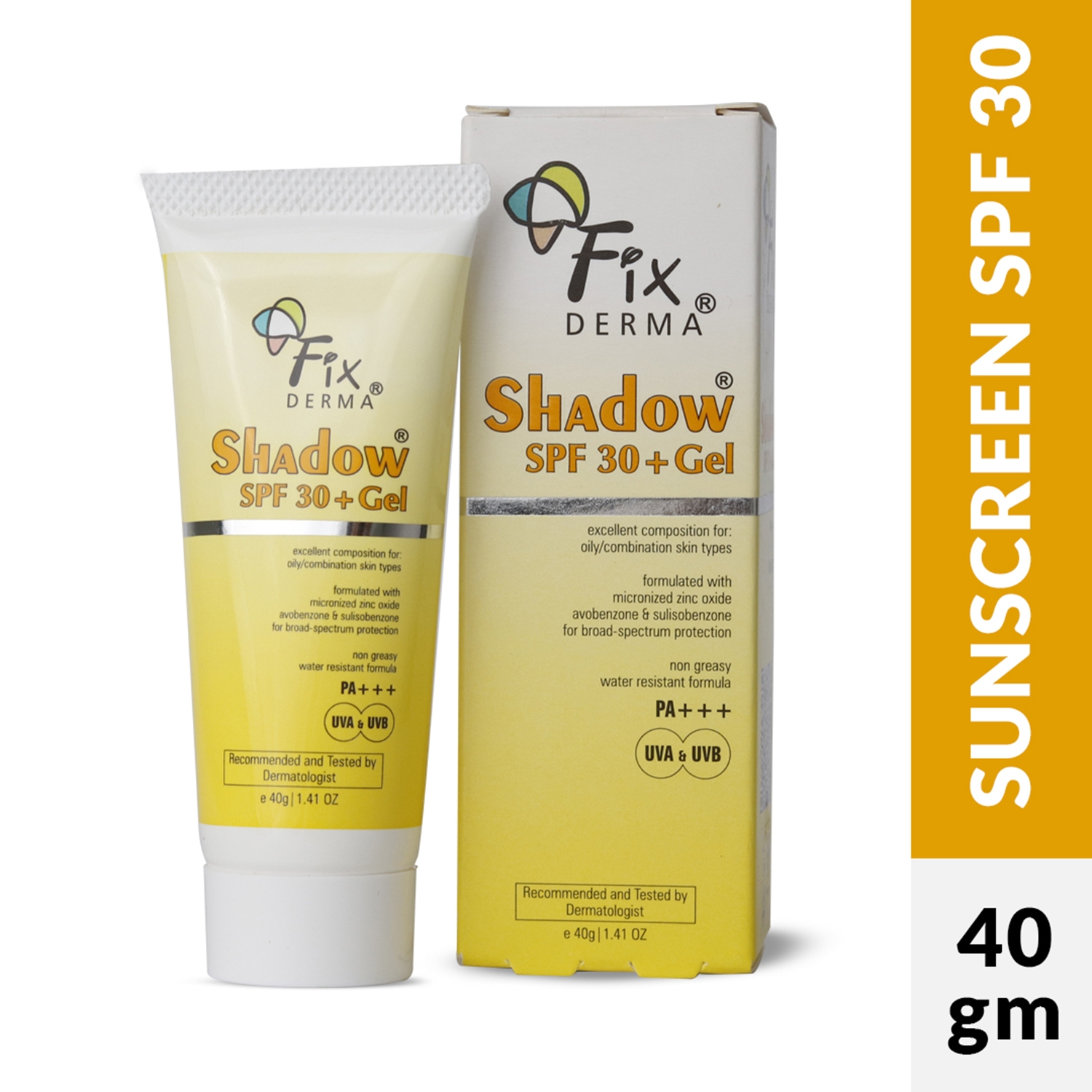 Fixderma | Fixderma Shadow SPF 30+ Gel (40g)