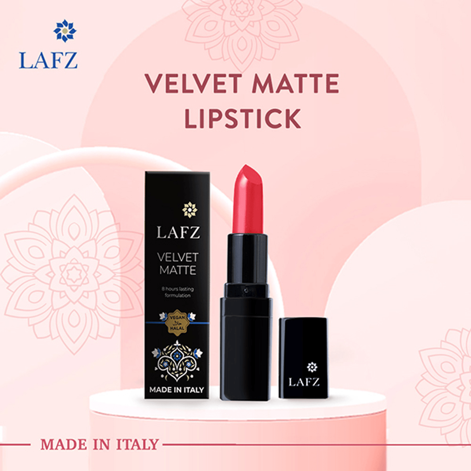 LAFZ | LAFZ Velvet Matte Lipstick - 220 Camellia Pink (4.5g)