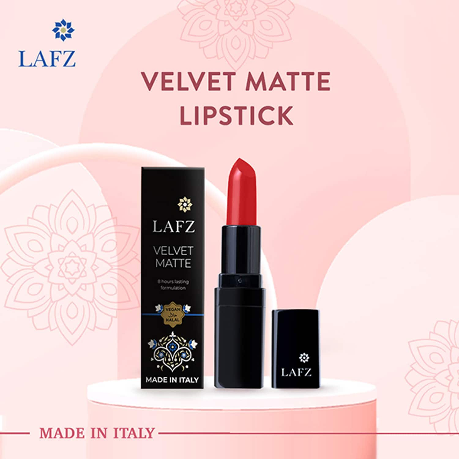 LAFZ | LAFZ Velvet Matte Lipstick - 224 Rusty Red (4.5g)