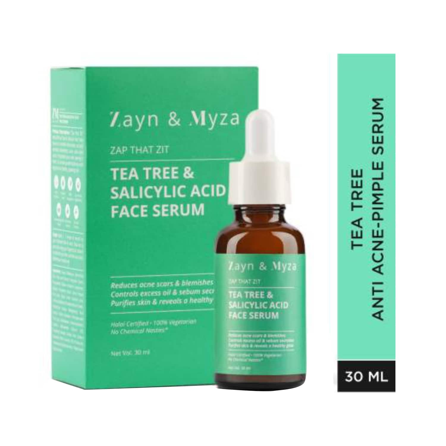 ZM Zayn & Myza | ZM Zayn & Myza Tea Tree & Salicylic Acid Face Serum (30ml)