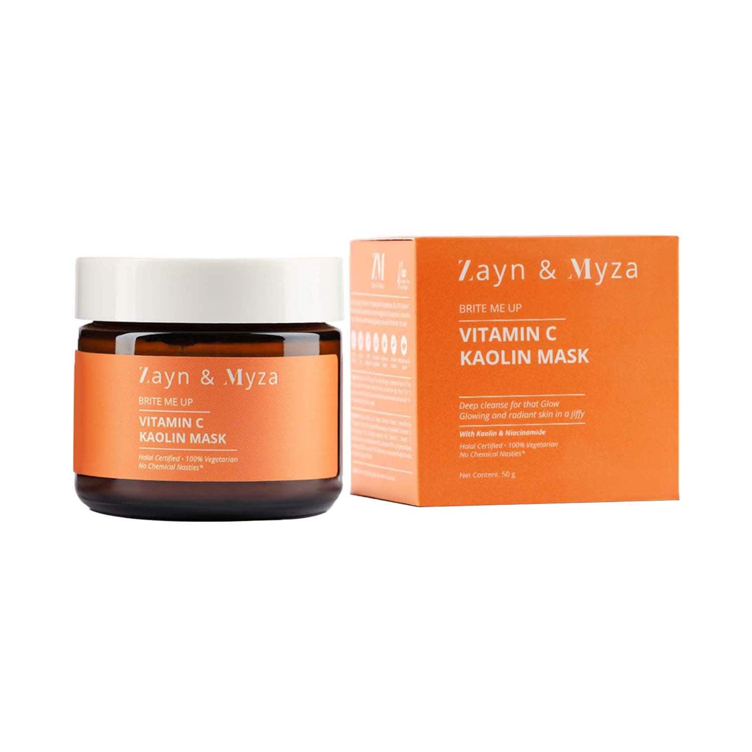 ZM Zayn & Myza | ZM Zayn & Myza Brite Me Up Vitamin C Kaolin Mask (50 g)