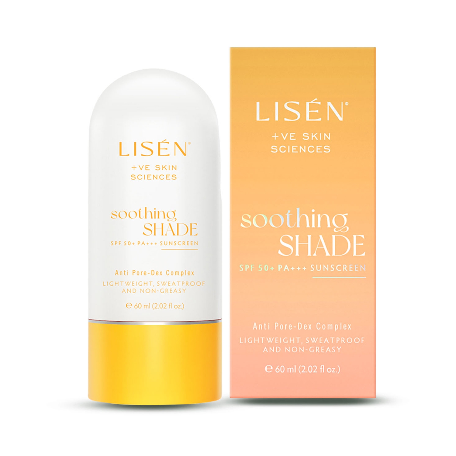 LISEN | LISEN Soothing Shade SPF 50 + PA +++ Sunscreen (60ml)