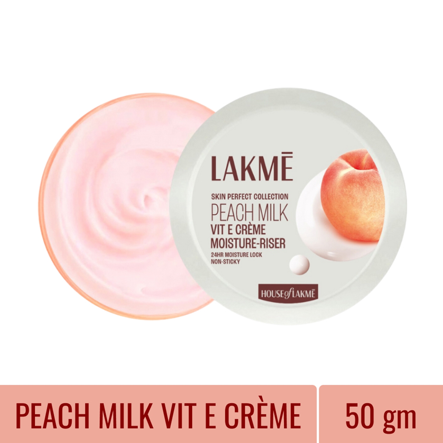 Lakme | Lakme Peach Milk Soft Creme Moisturizer (65g)