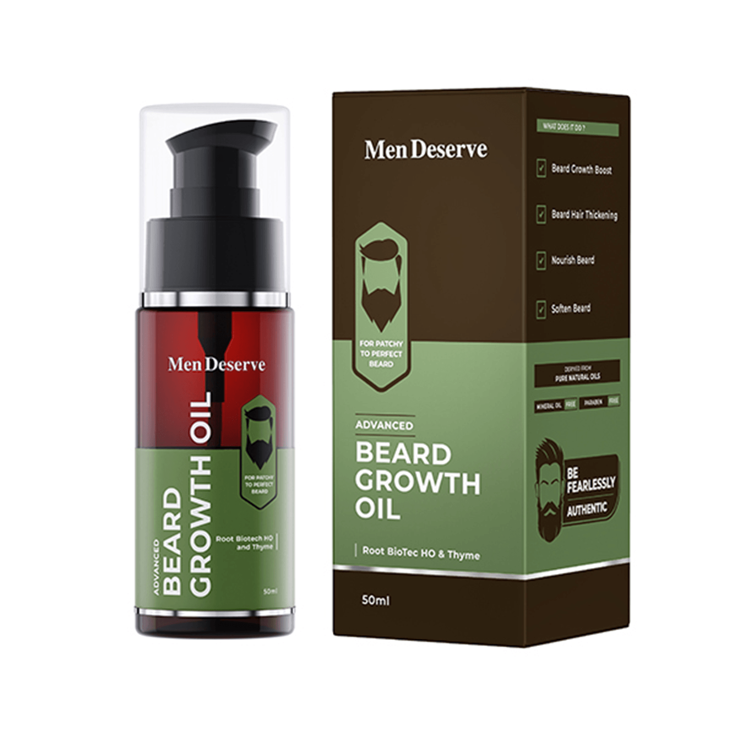 Men Deserve | Men Deserve Advanced Beard Growth Oil (50ml)