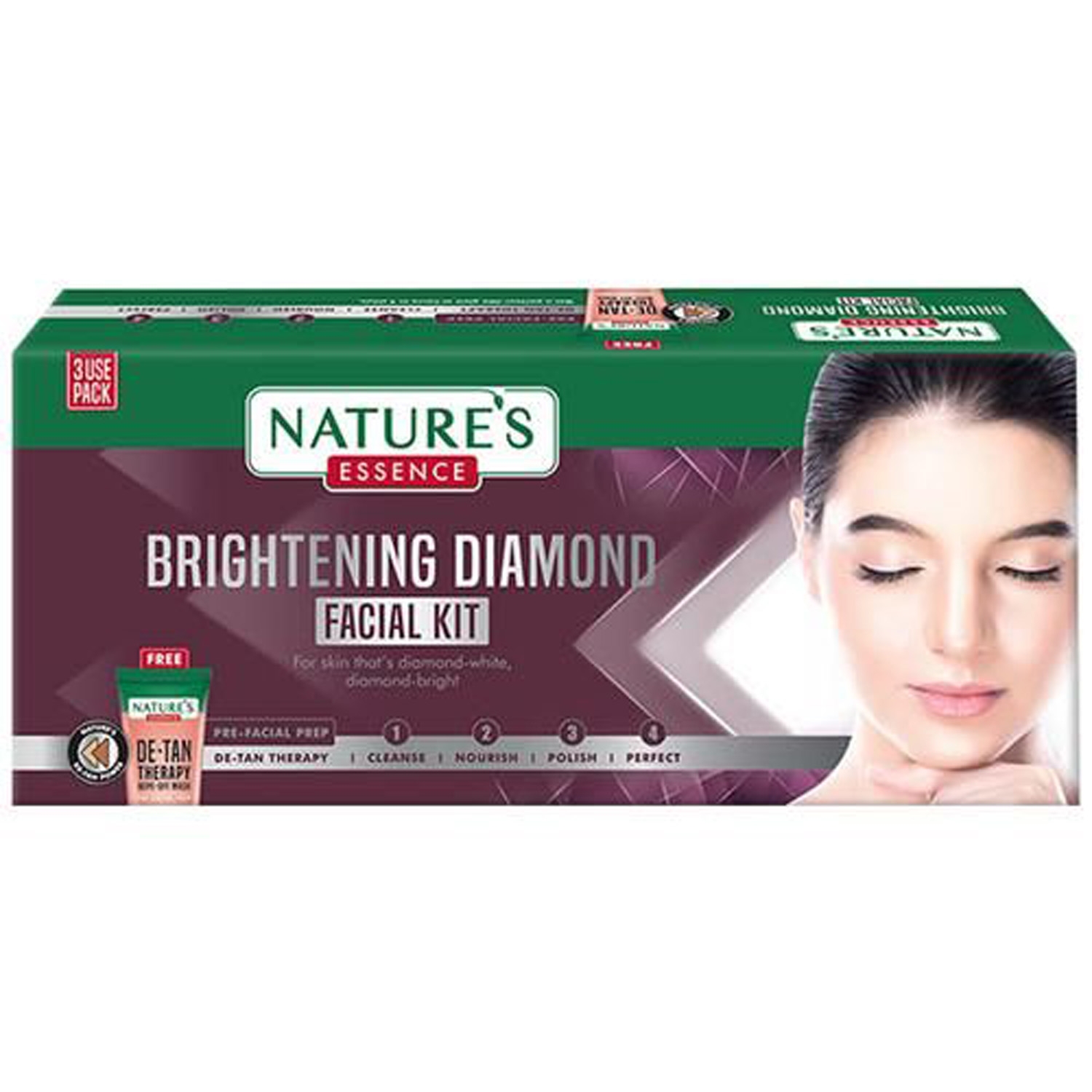 Nature's Essence | Nature's Essence Brightening Diamond Facial Kit (552g)