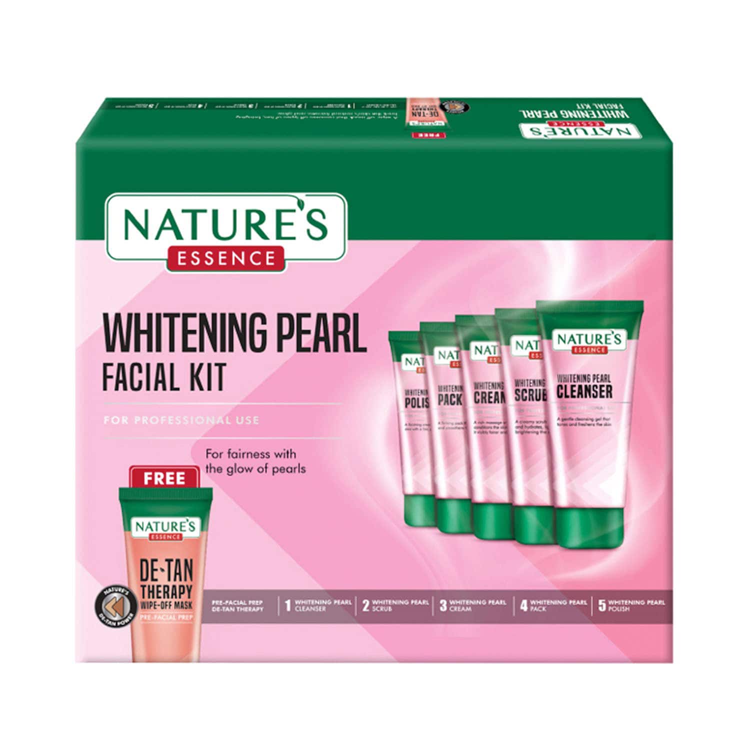 Nature s Essence Whitening Pearl Facial Kit 600g