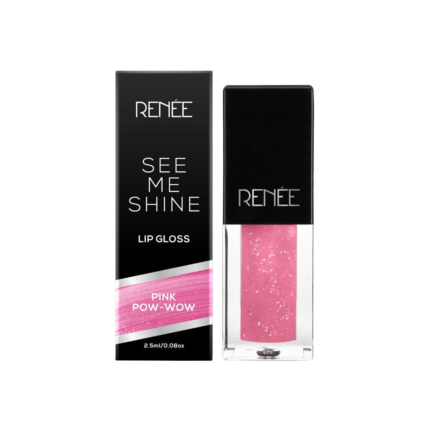 RENEE | RENEE See Me Shine Lip Gloss - Pink Pow-Wow (2.5ml)