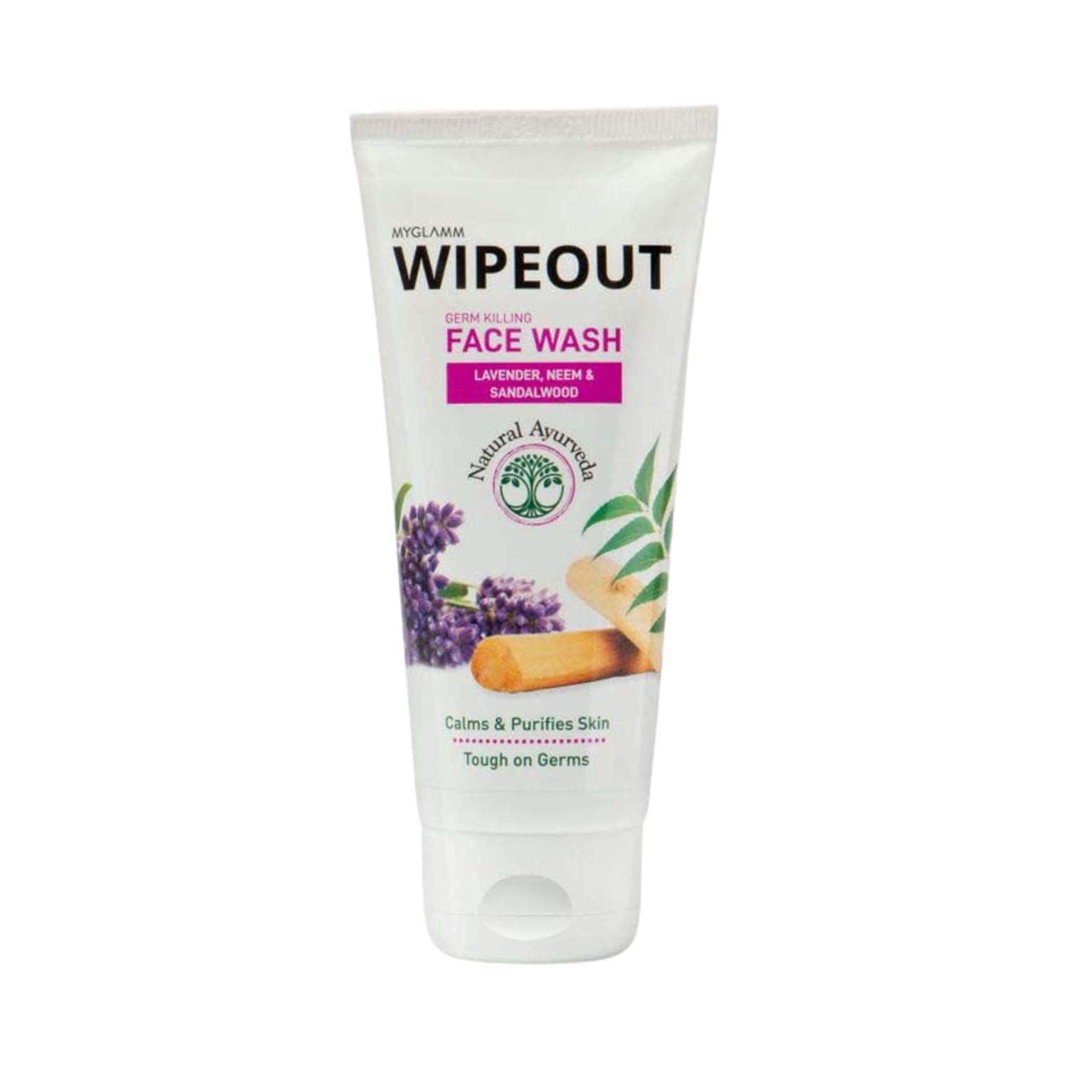 MyGlamm | MyGlamm Wipeout Germ Killing Lavender & Neem Facewash - (60g)