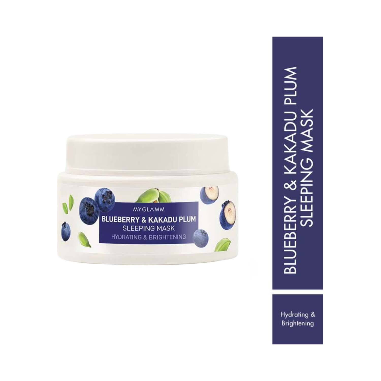 MyGlamm | MyGlamm Super Foods Blueberry & Kakadu Plum Sleeping Mask - (50g)