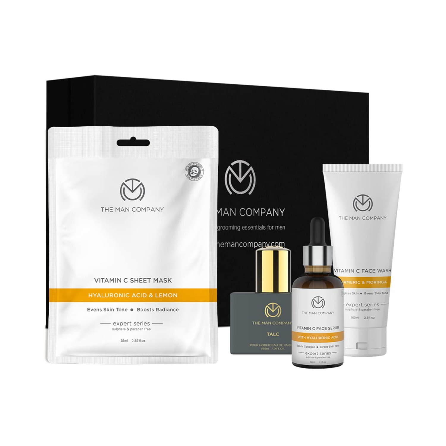 The Man Company | The Man Company Ultimate Vitamin C Facial Care Gift Set (4Pcs)