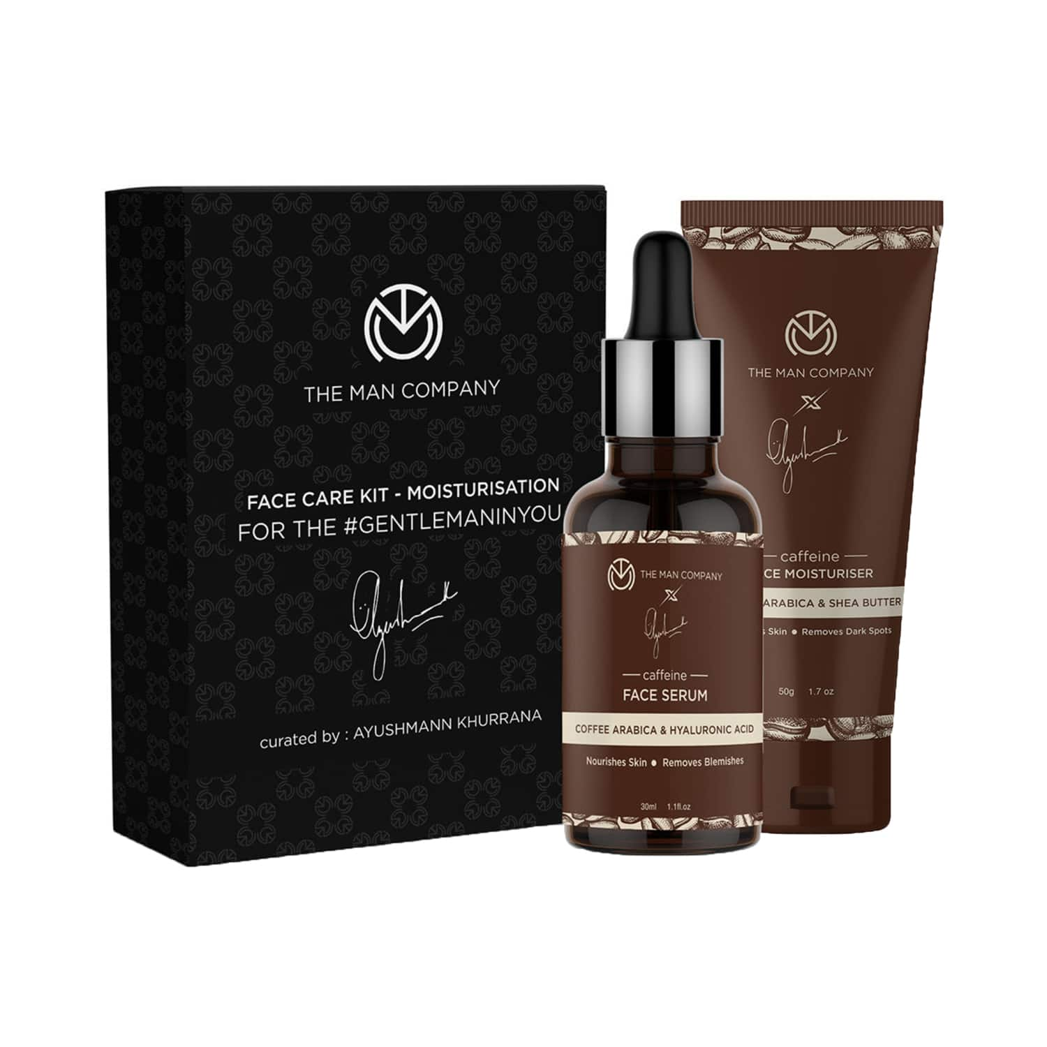 The Man Company | The Man Company Caffeine Moisturising Face Care Gift Kit (2Pcs)