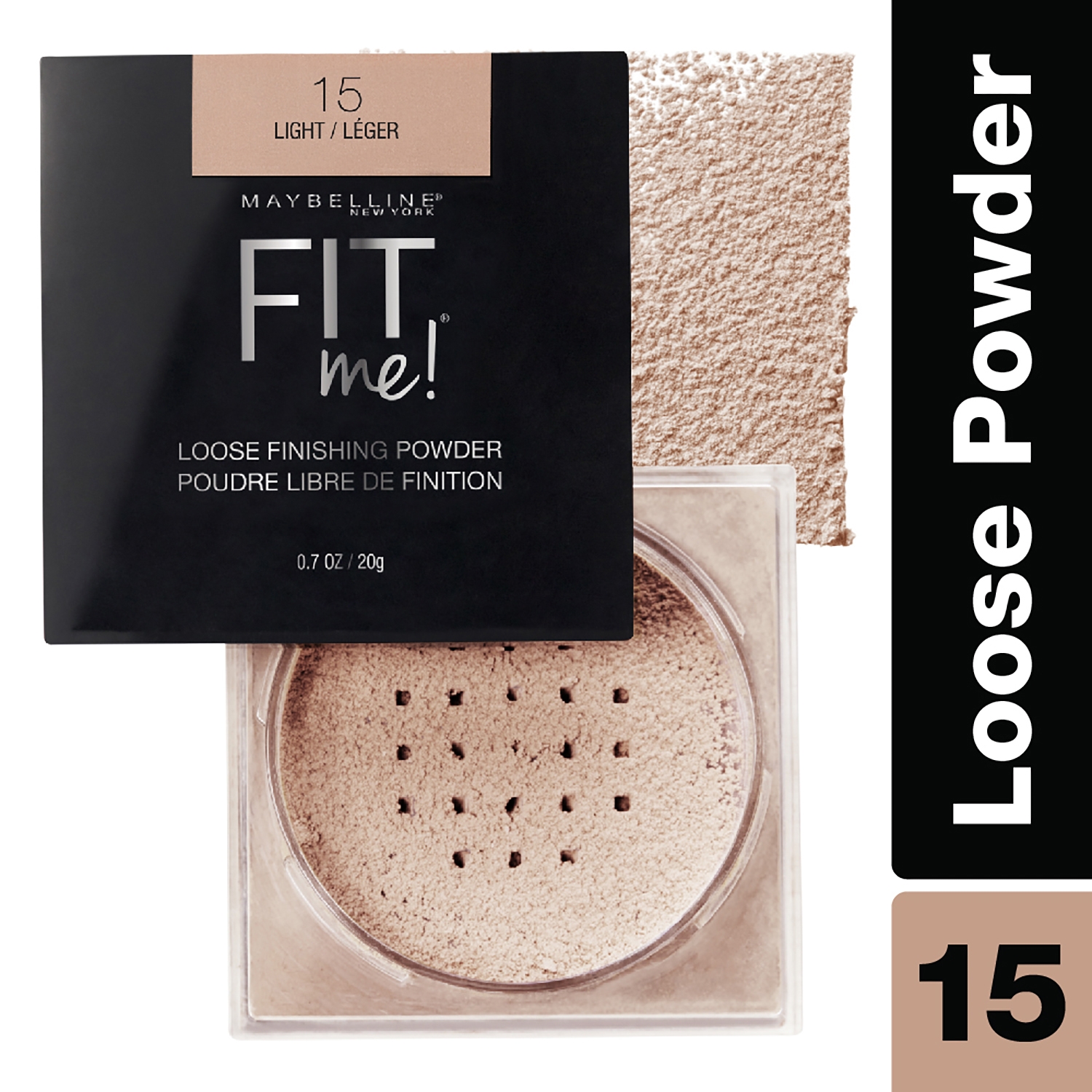 Maybelline New York | Maybelline New York Fit Me Loose Finishing Powder - 15 Light (20g)