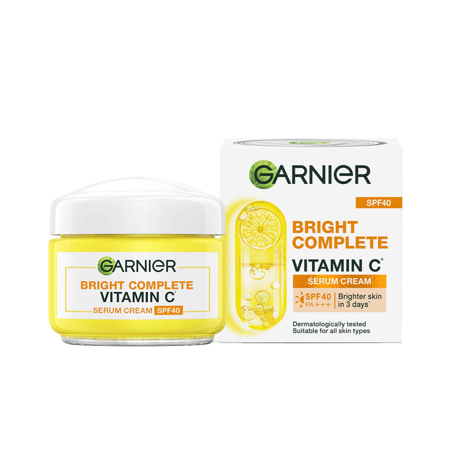 Garnier | Garnier Bright Complete Vitamin C SPF 40 /PA+++ Serum Cream (45g)
