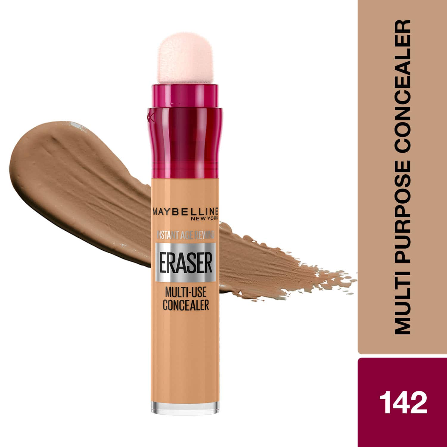 Maybelline New York | Maybelline New York Instant Age Rewind Eraser Multi Use Concealer - 142 Butterscotch (6ml)