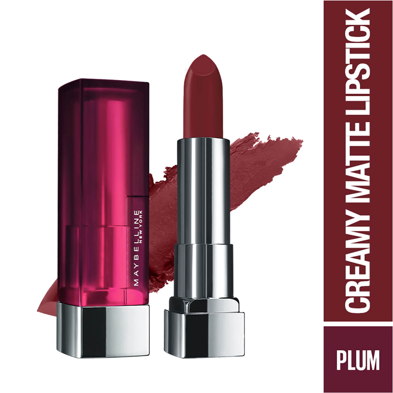 Maybelline New York | Maybelline New York Color Sensational Powder Matte Lipstick - 808 Plum Perfection (3.9g)