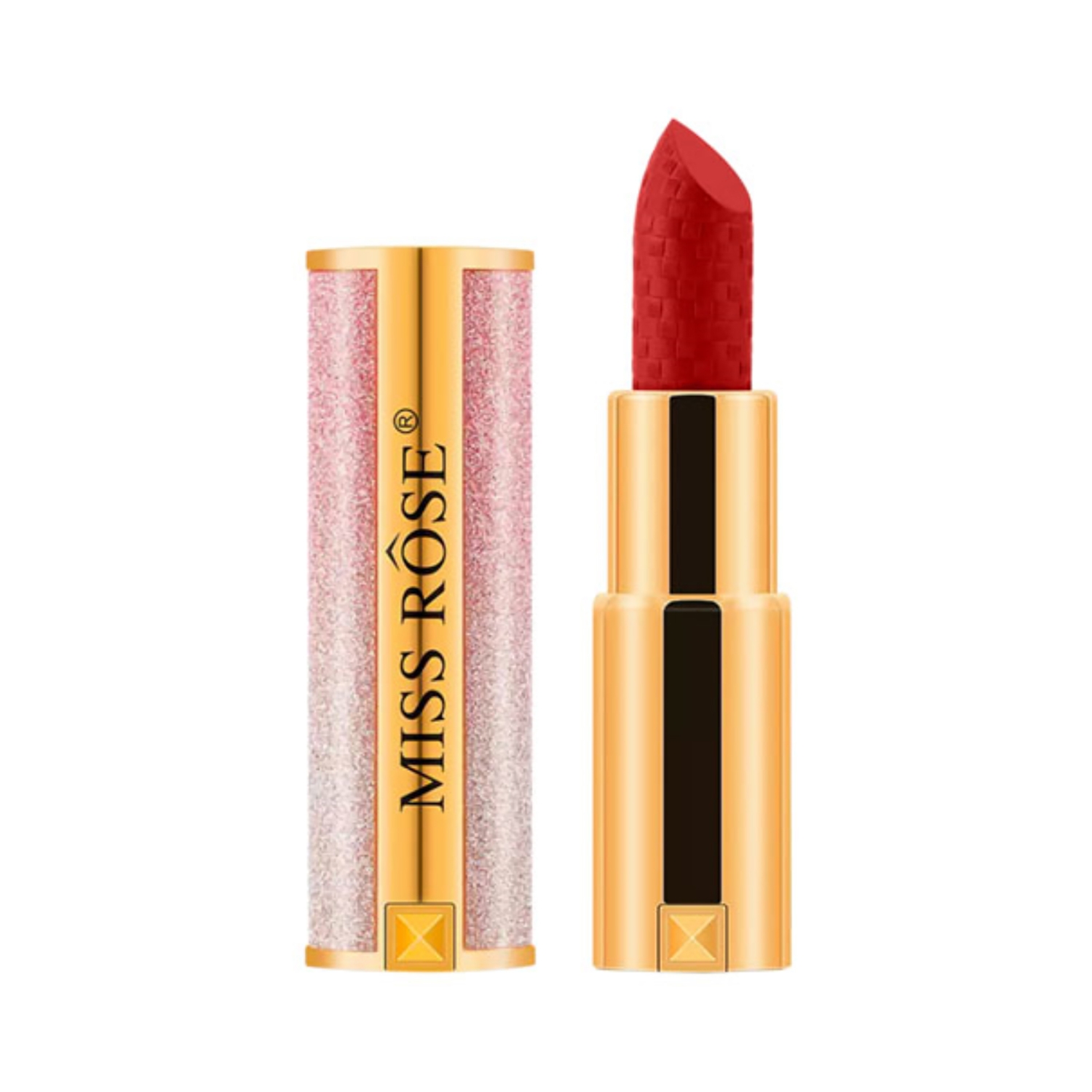Miss Rose Professional Smudge Proof Creamy Matte Lipstick - S8 (3g)