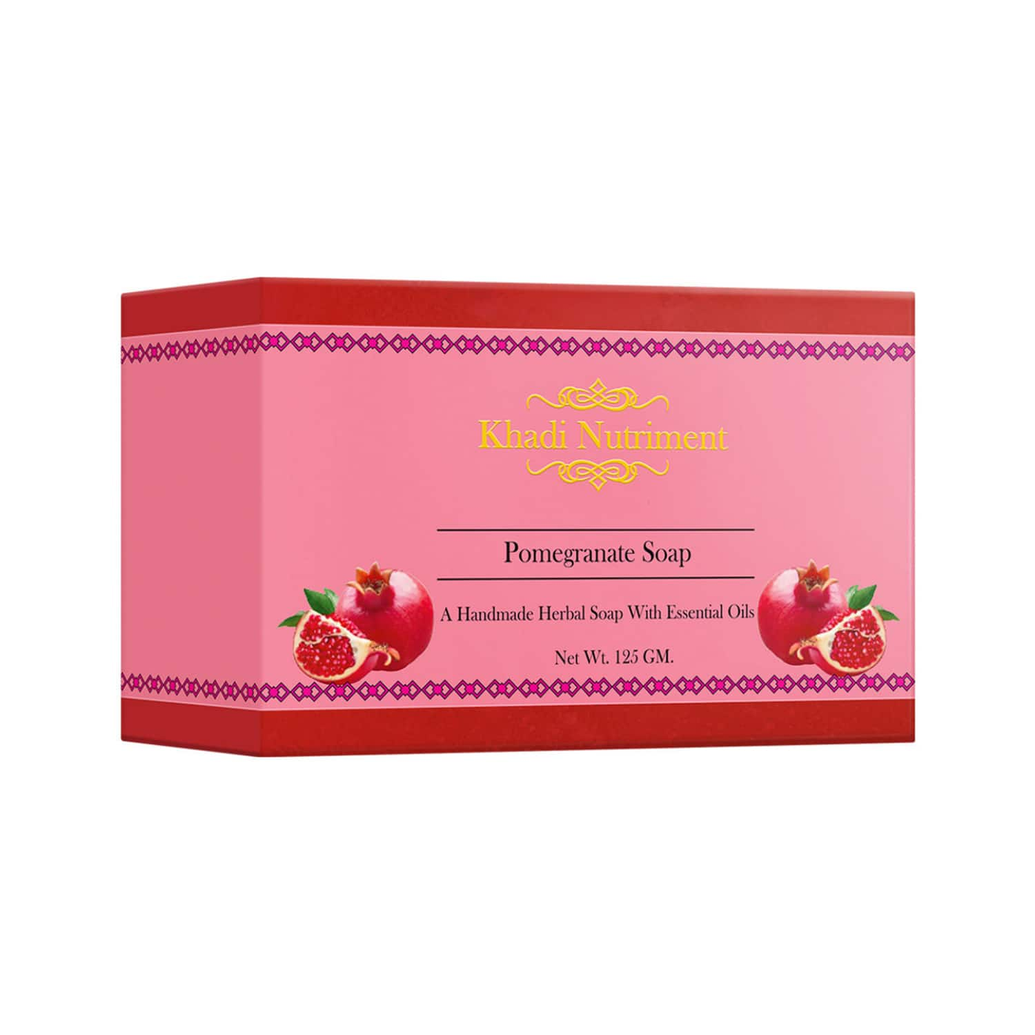 Nutriment | Nutriment Khadi Nutriment Pomegranate Soap (125g)