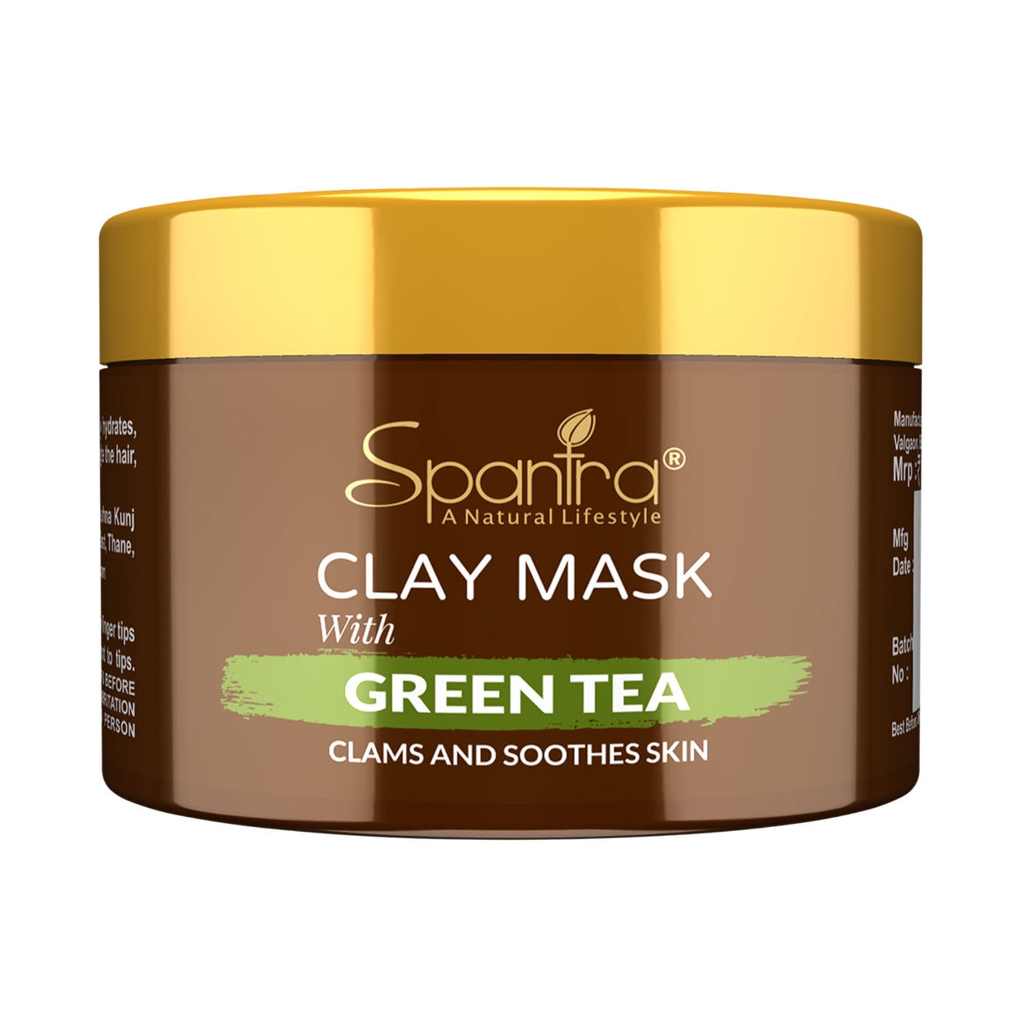 Spantra | Spantra Green Tea Clay Mask (125g)