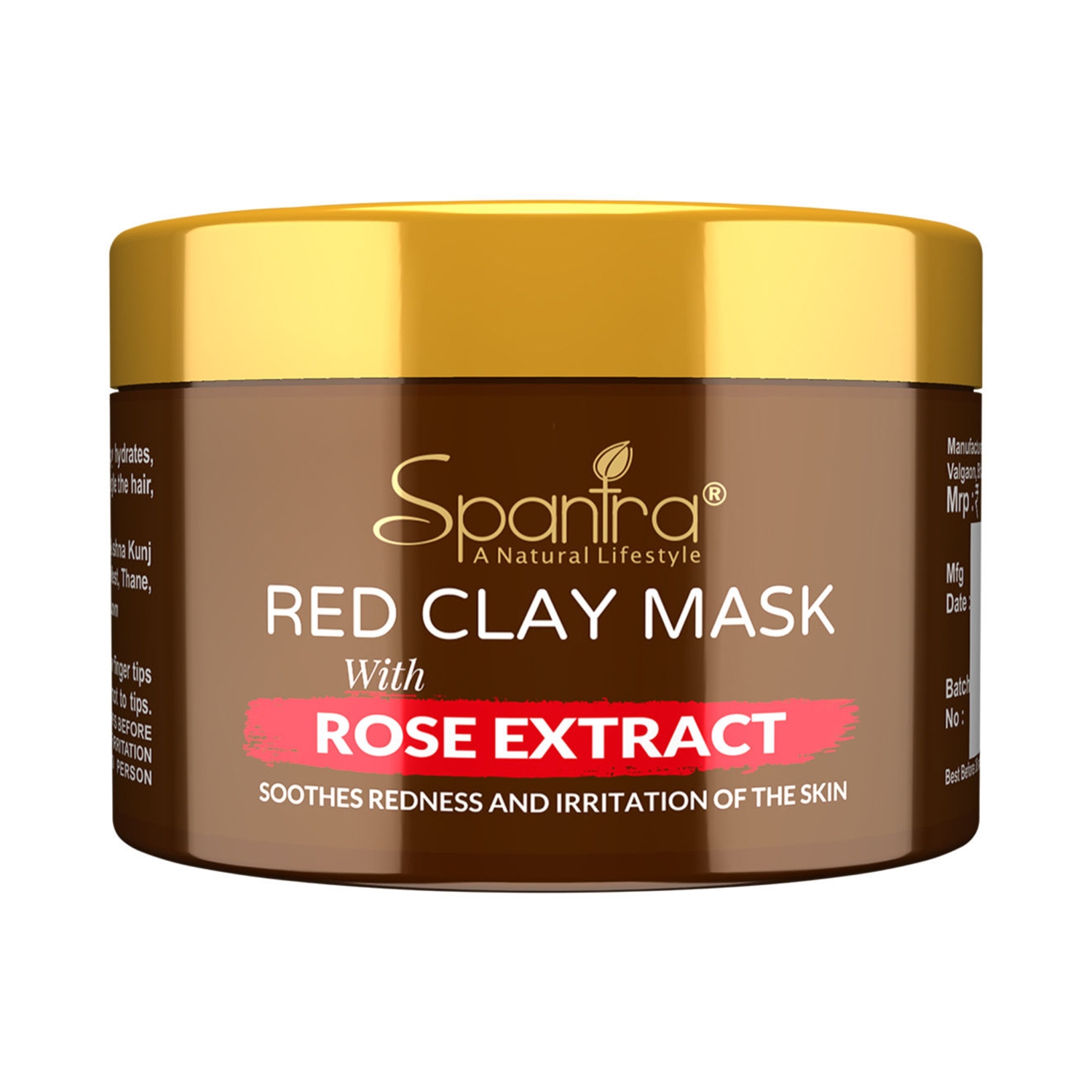 Spantra | Spantra Red Clay Mask (125g)