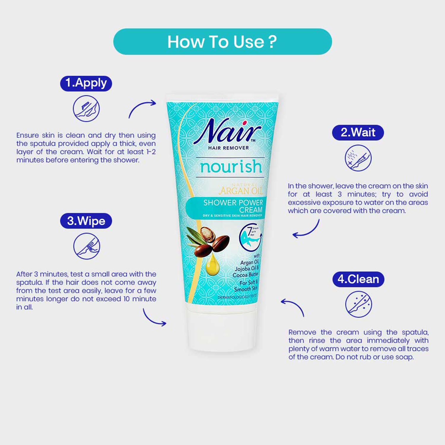 Nair Coarse Hair Remover Cream - 200 ml