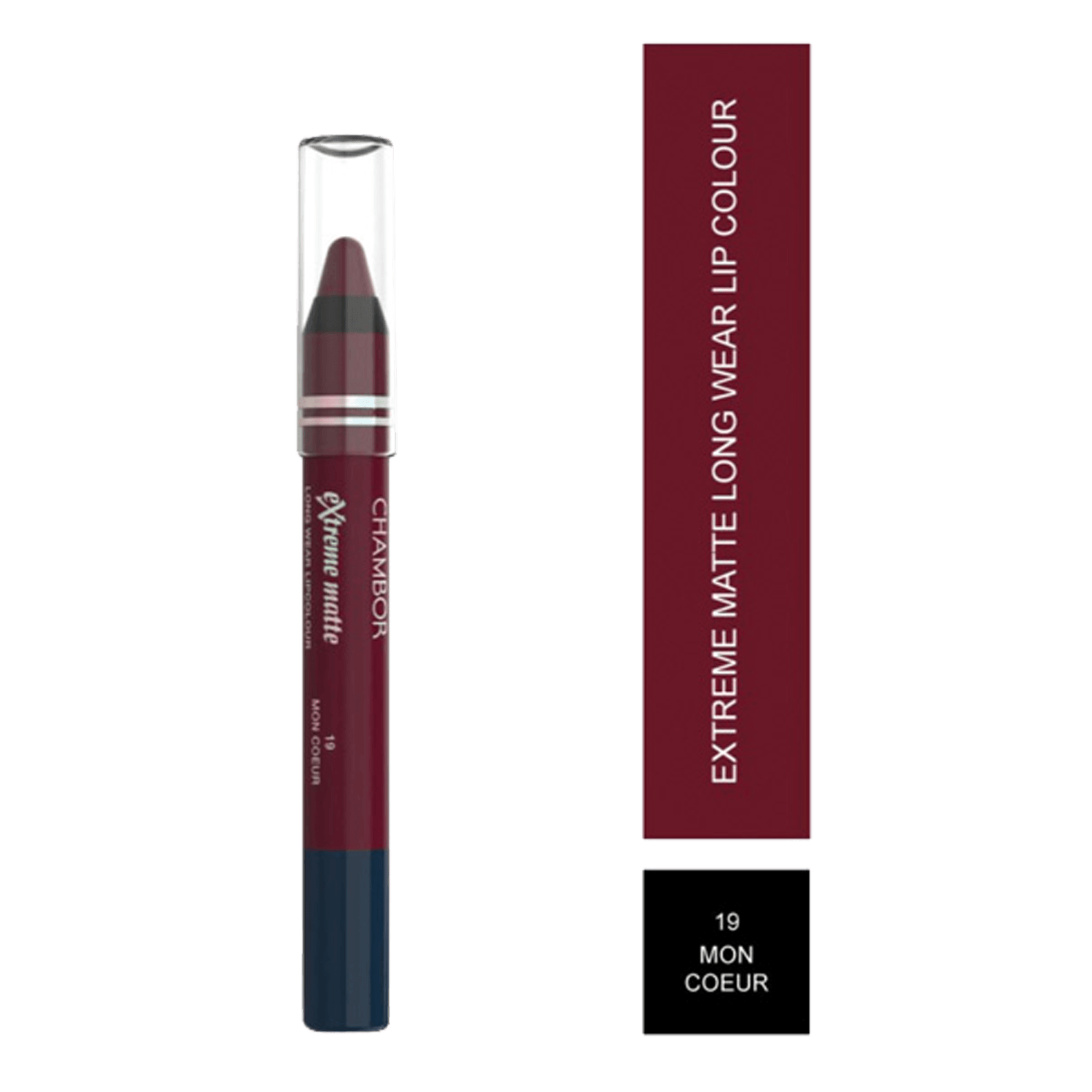 Chambor | Chambor Extreme Matte Long Wear Lip Colour Make up Les Meringues Collection - Mon Coeur, 19 (2.8g)