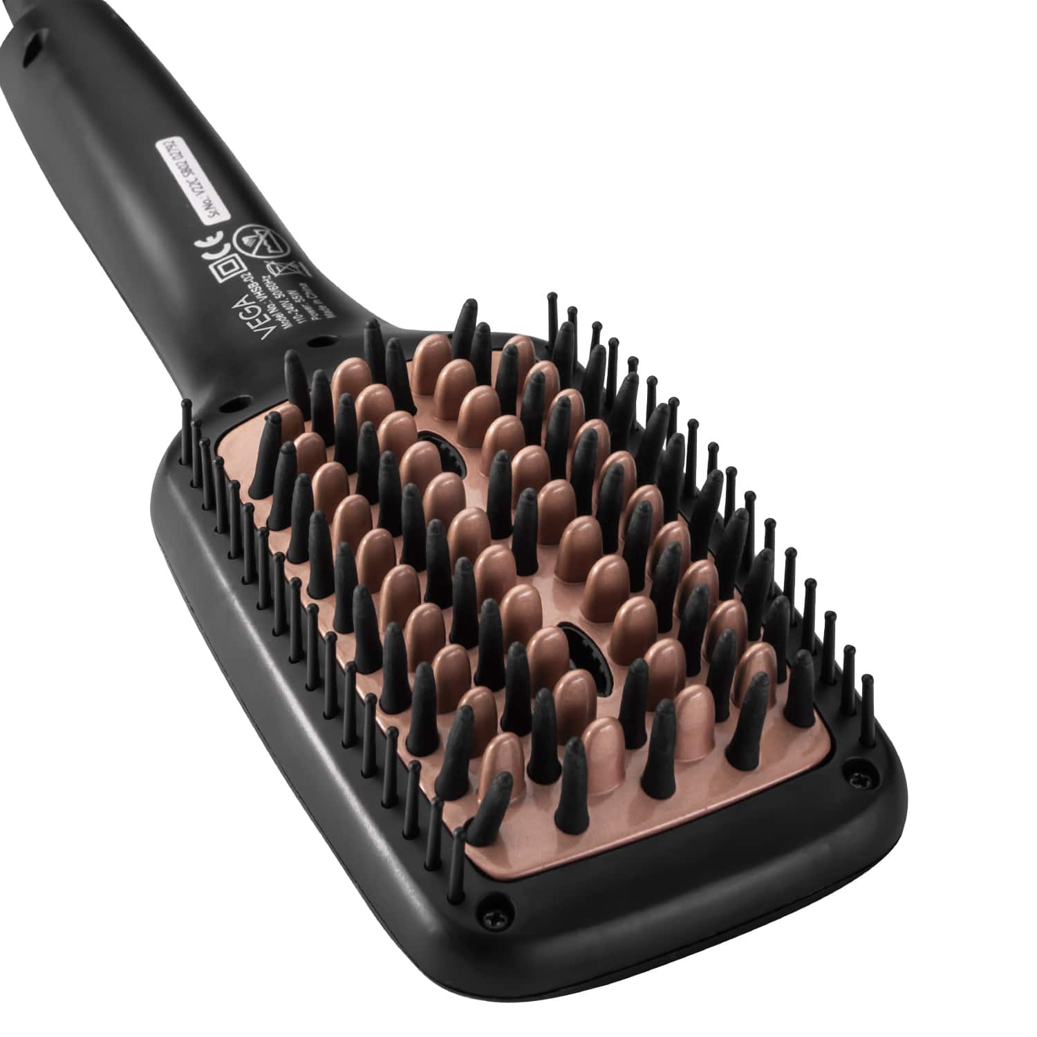 Vega | Vega X-Look Hair Straightening Brush with Ionic Technology & Adjustable Temperature VHSB-02 (549 g)