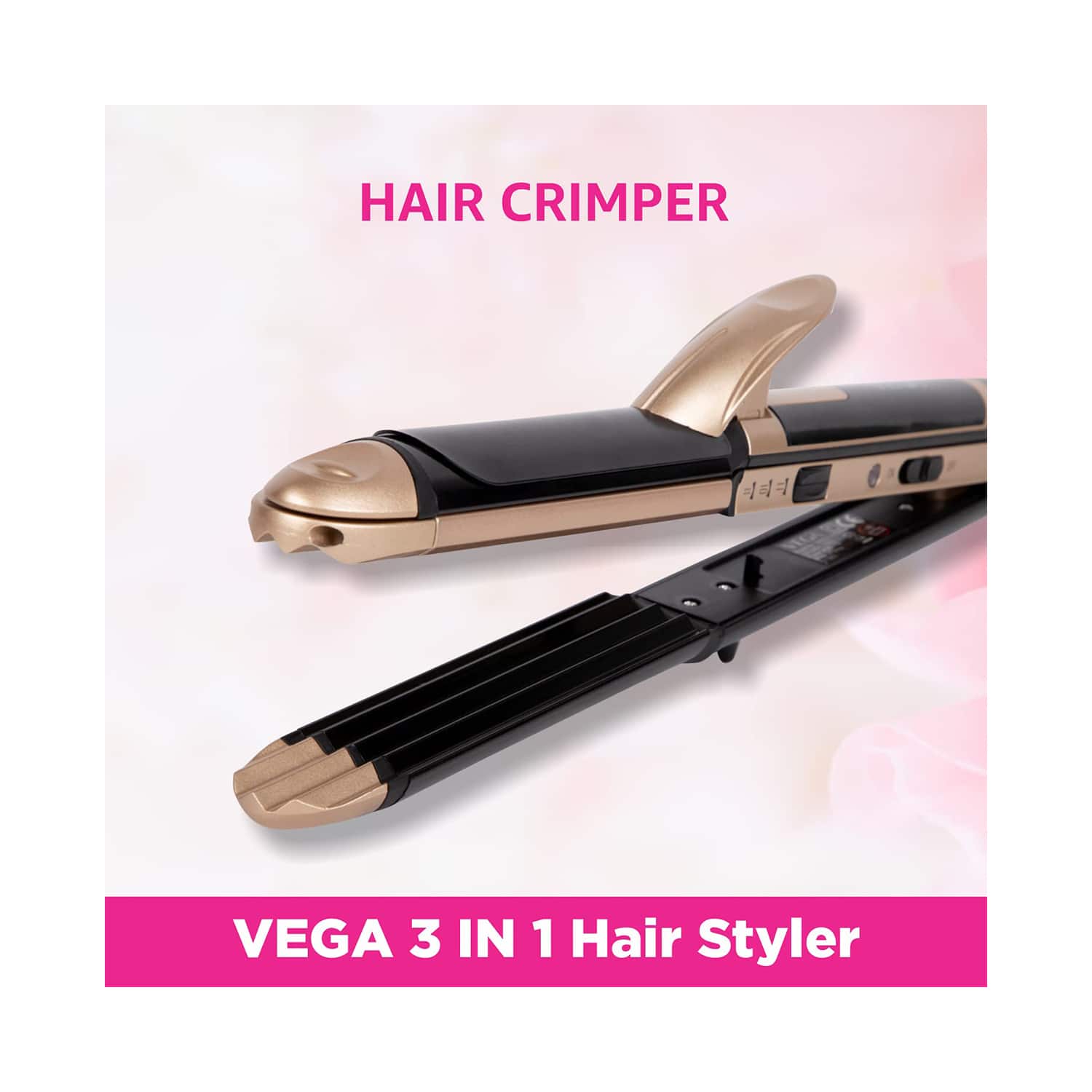 Hair top crimper vega
