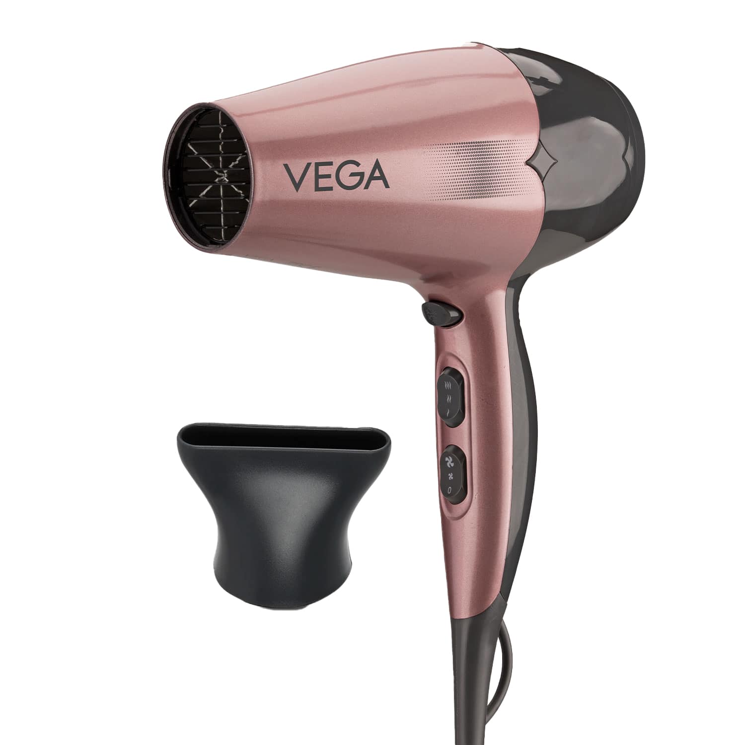 Vega | Vega Go Pro 1800-2100W Professional Hair Dryer with 2 Speed/3 Temperature Settings (VHDH-25)