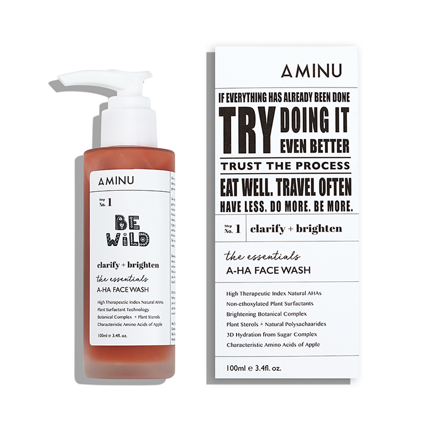 Aminu | Aminu The Essentials AHA Face Wash - (100ml)