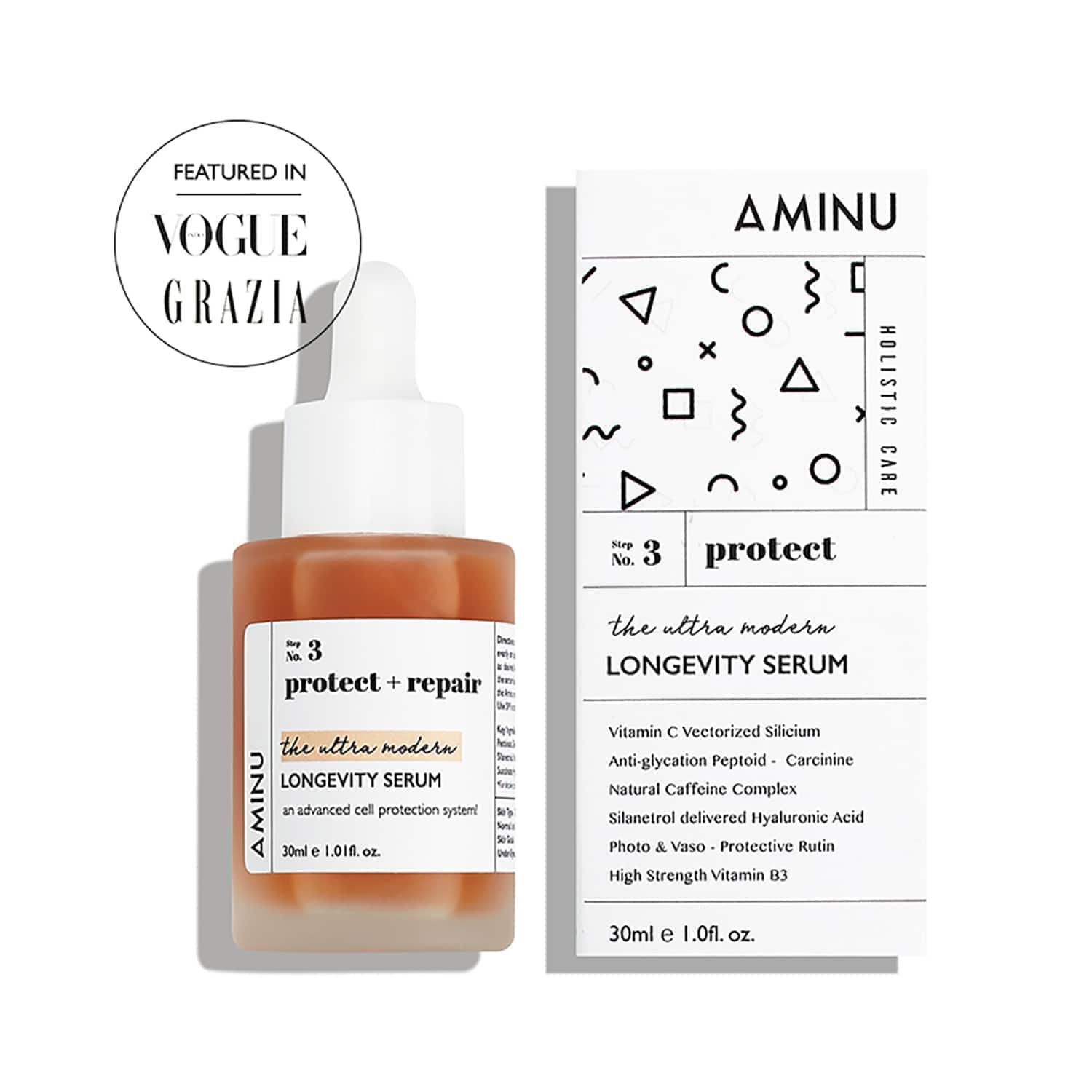 Aminu | Aminu The Ultra Modern Longevity Serum - (10ml)