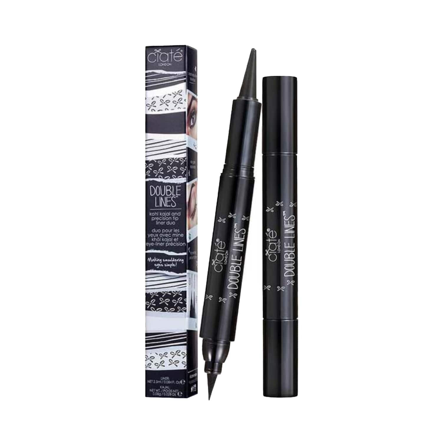 Ciate London | Ciate London Double Lines Eyeliner - Black (2.5ml)