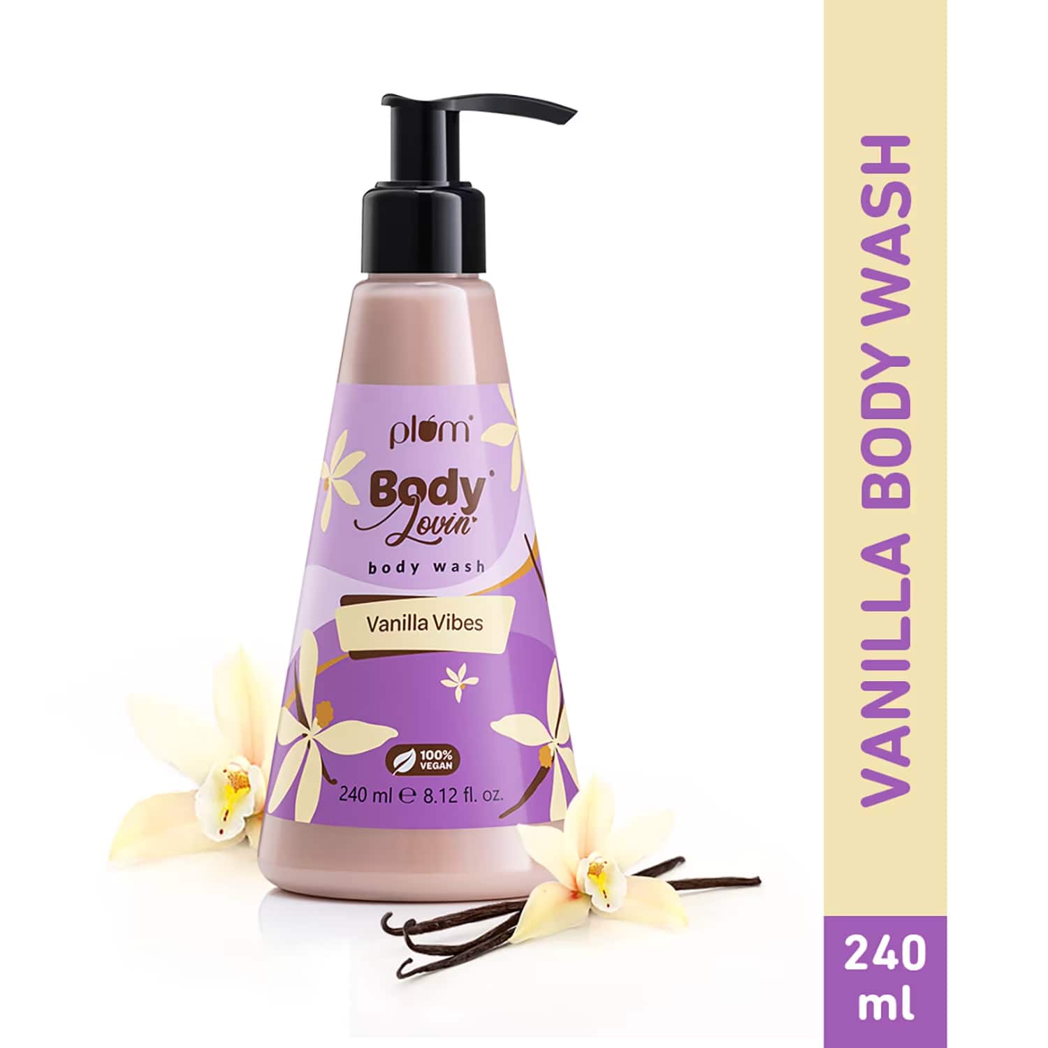Buy Plum Bodylovin Vanilla Vibes Shower Gel 240ml Online at Best