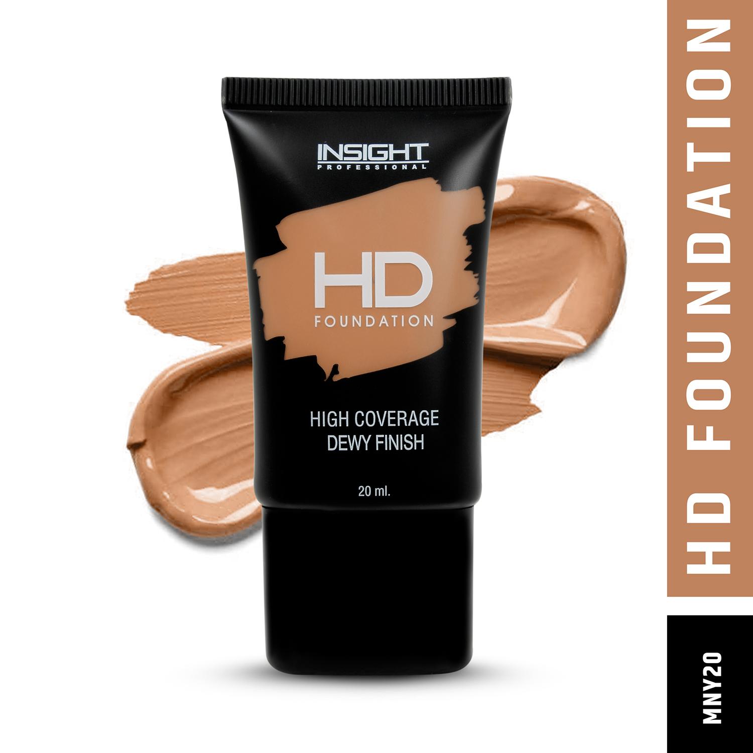 Insight Cosmetics | Insight Cosmetics Dewy Finish HD Foundation - MNY 20 (20ml)