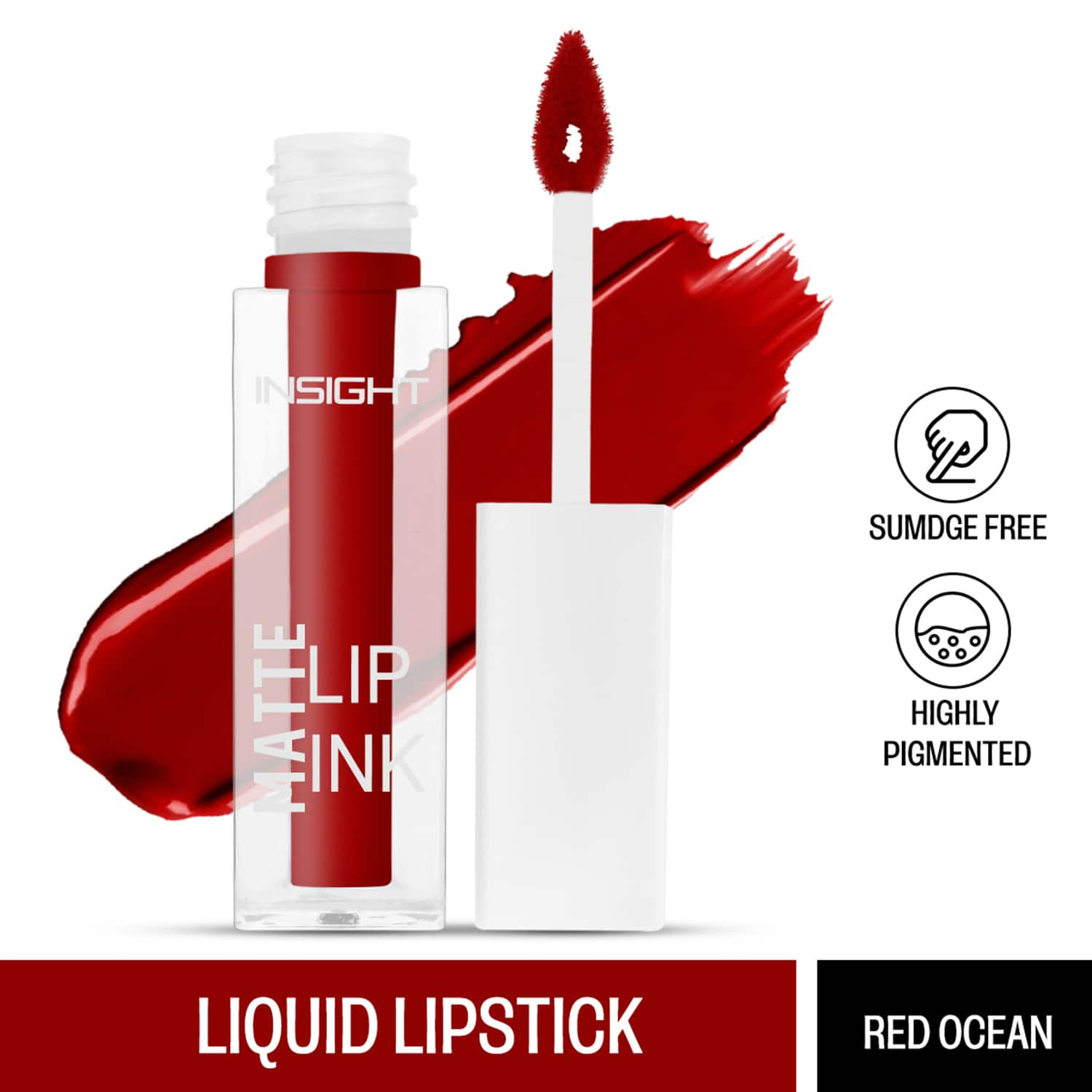 Insight Cosmetics | Insight Cosmetics Matte Lip Ink - Red Ocean (4ml)