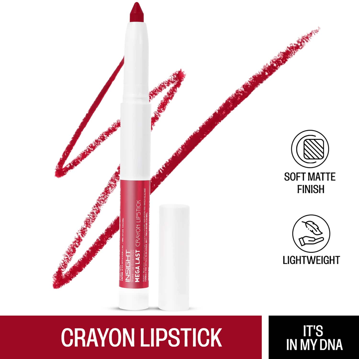 Insight Cosmetics | Insight Cosmetics Mega Last Crayon Lipstick - 14 It's In My Dan (1.3g)