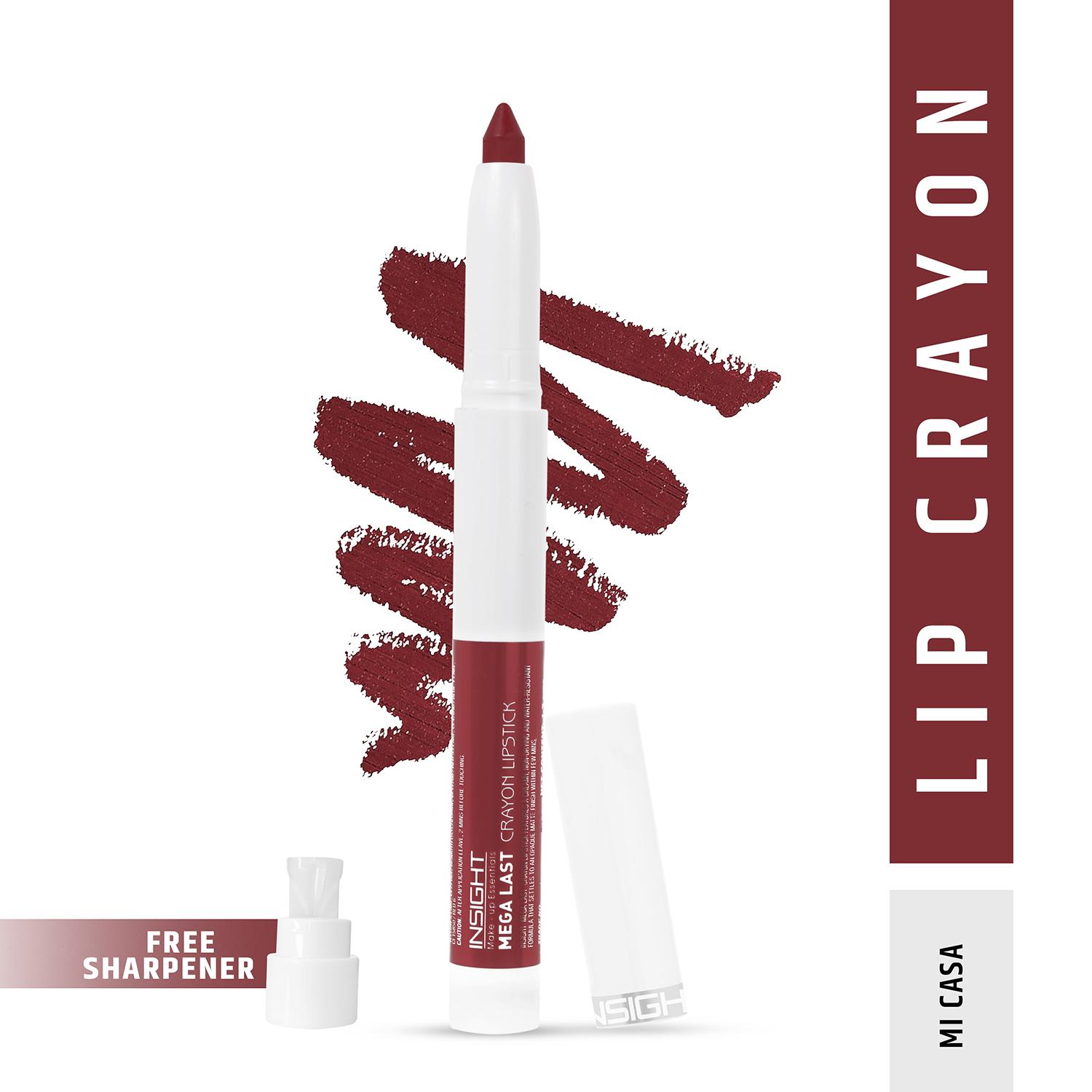 Insight Cosmetics | Insight Cosmetics Mega Last Crayon Lipstick - 19 Mi Casa (1.3g)
