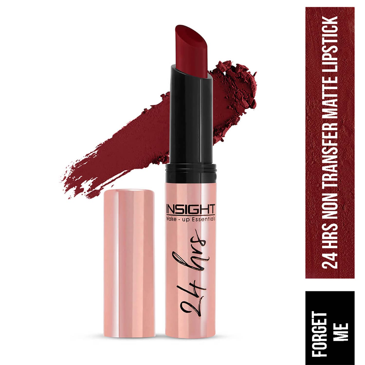Insight Cosmetics | Insight Cosmetics 24 Hrs Non Transfer Matte Lipstick - 04 Forget Me ! (3g)