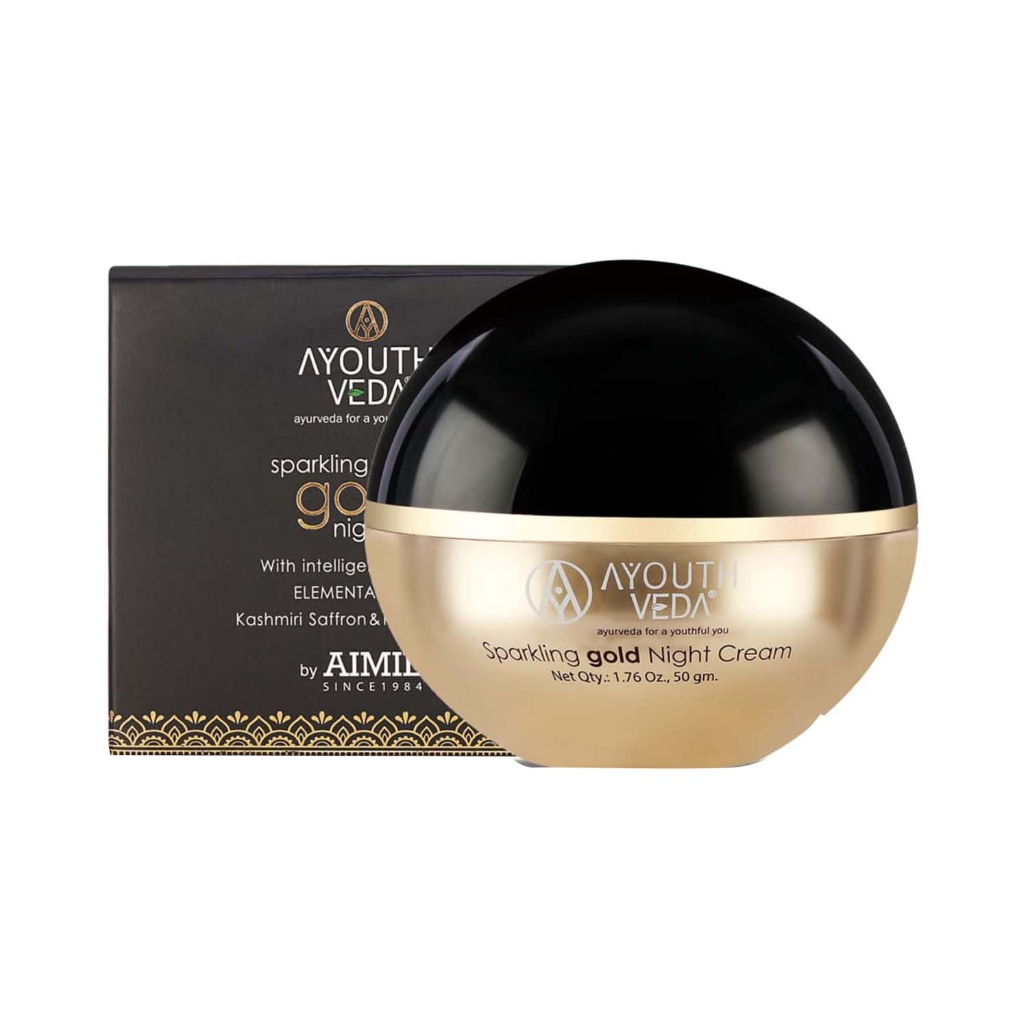Ayouthveda | Ayouthveda Sparkling Gold Night Cream (50g)