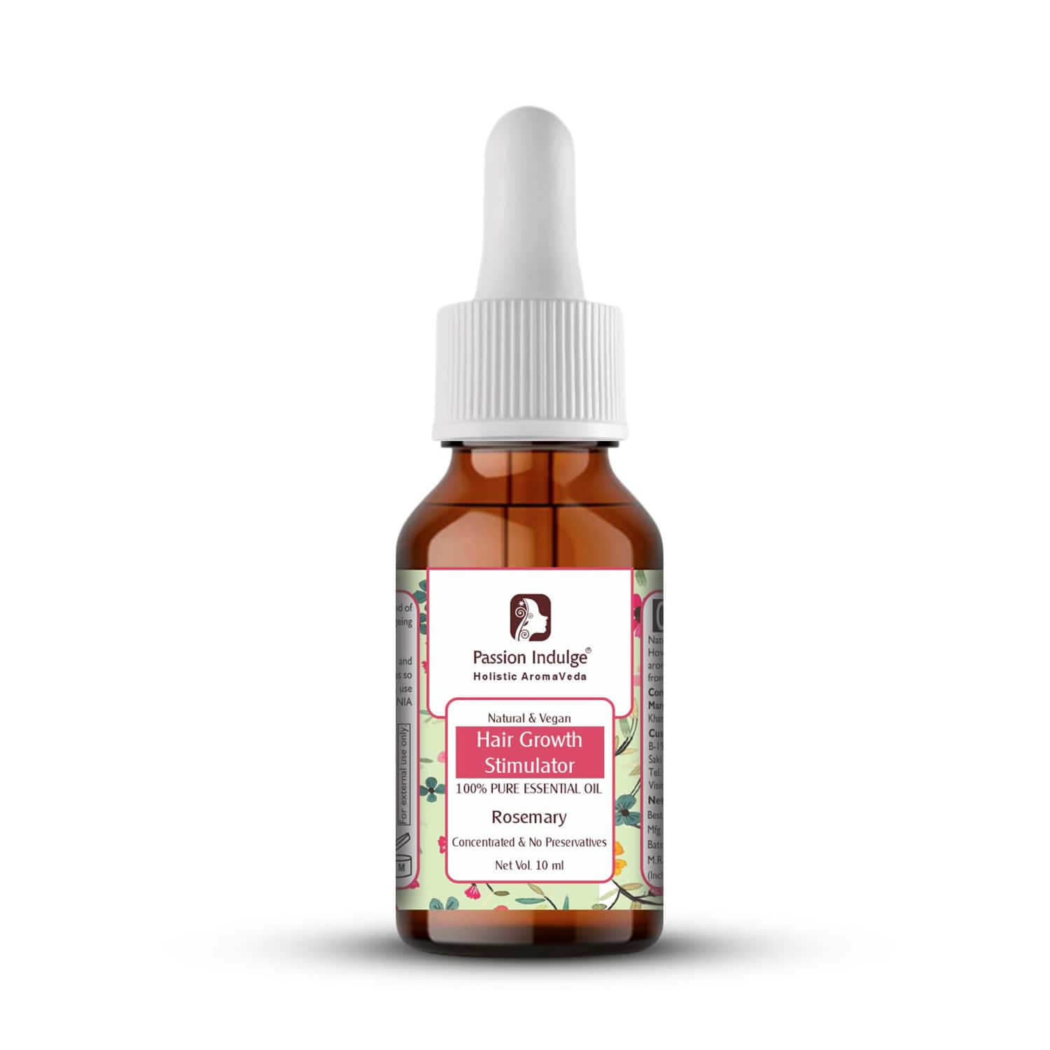 Passion Indulge | Passion Indulge Rosemary Hair Growth Essential Oil, Prevent Acne & Scalp Disorder (10 ml)