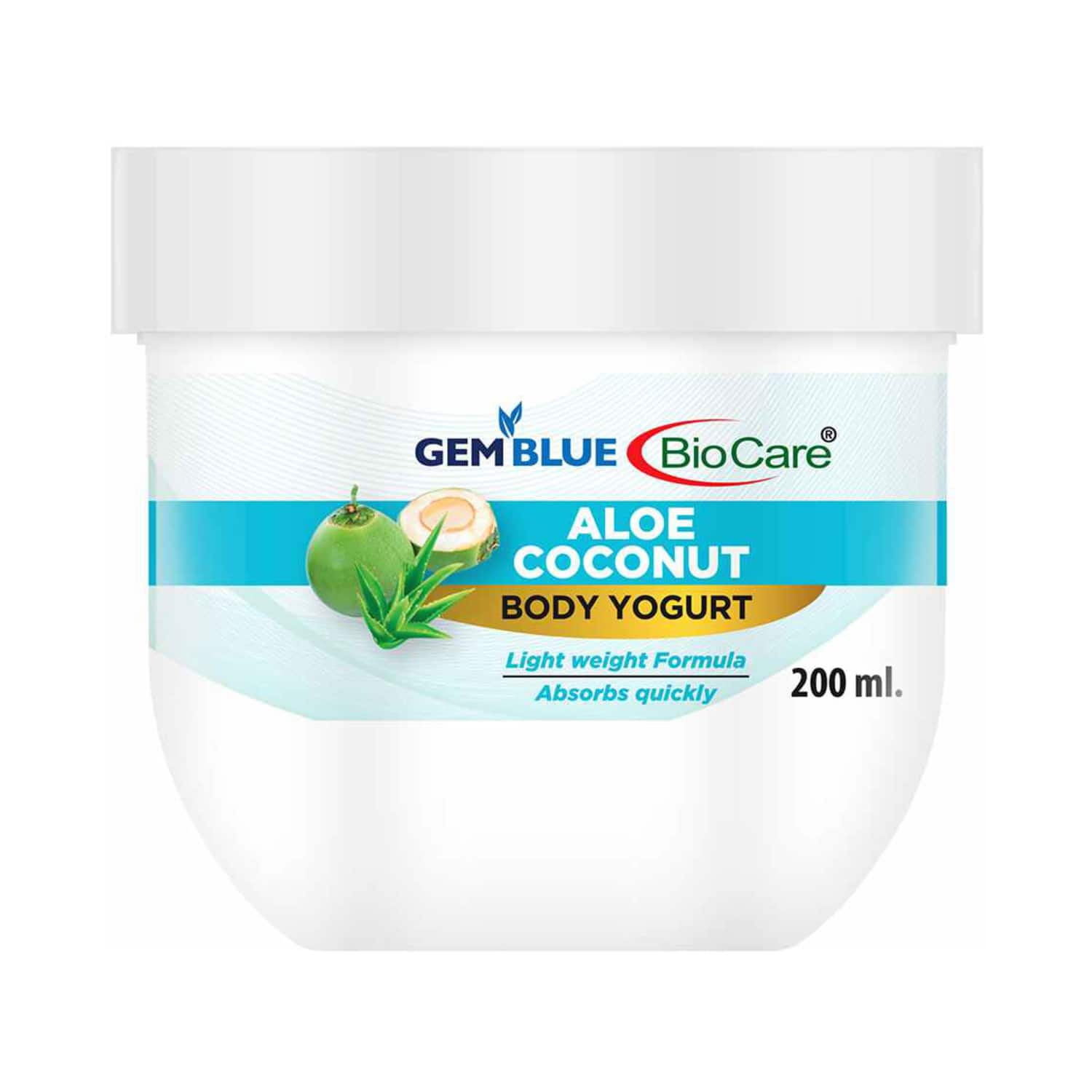 Gemblue Biocare | Gemblue Biocare Aloe Coconut Body Yogurt (200ml)