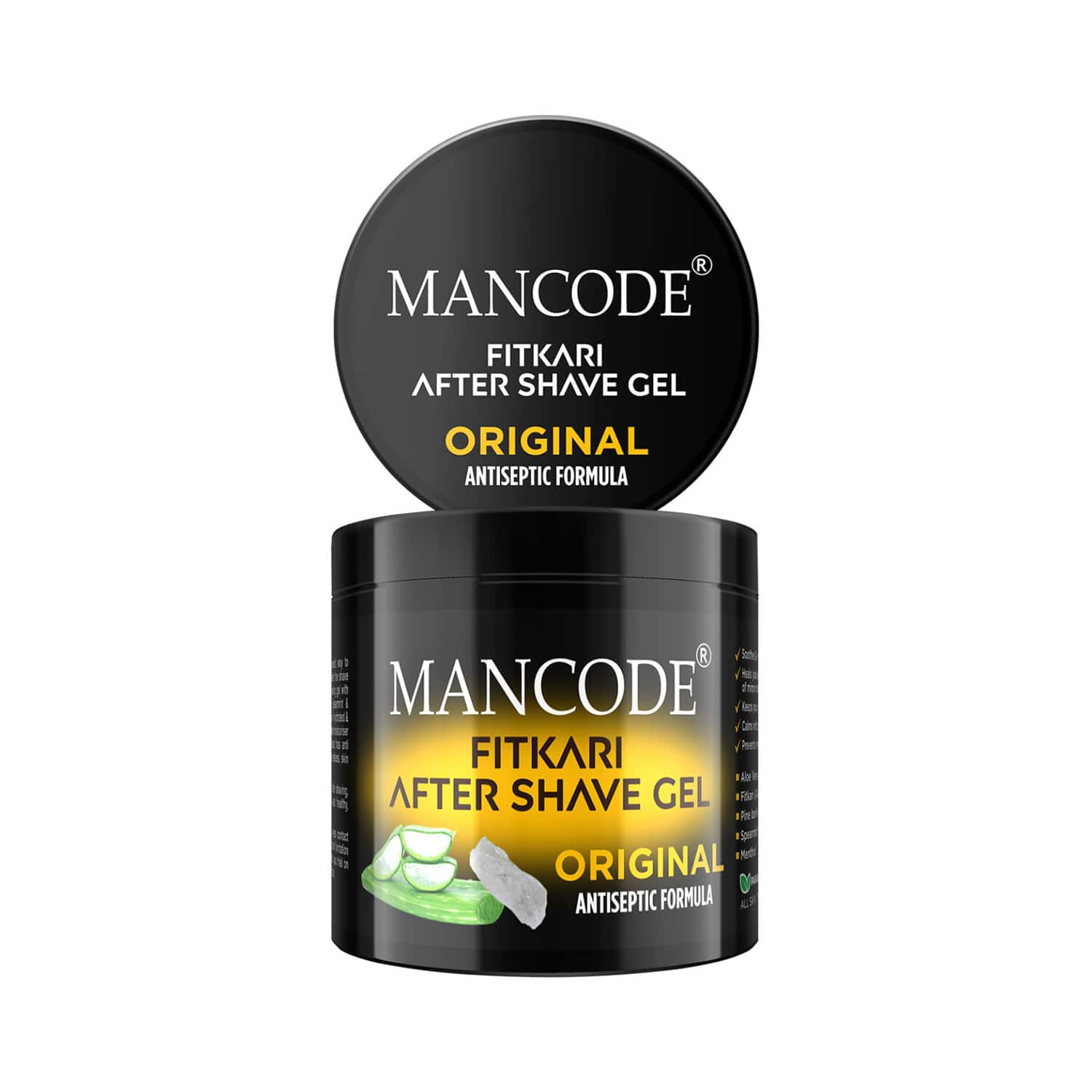 Mancode | Mancode Fitkari After Shave Gel Original Antiseptic Formula (100g)