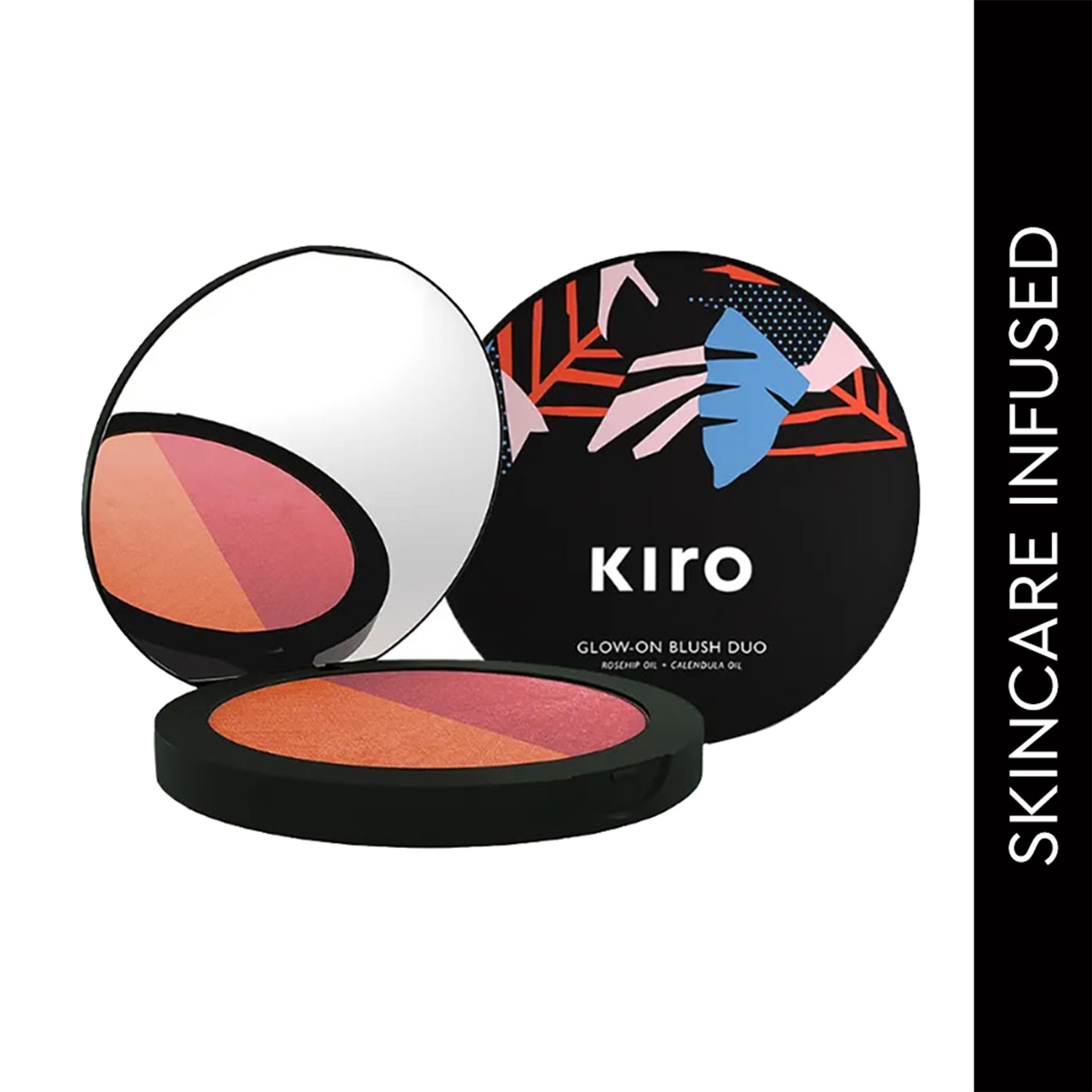 KIRO | KIRO Glow-On Blush Duo - 01 Classic Coral Perfect Pink (9g)