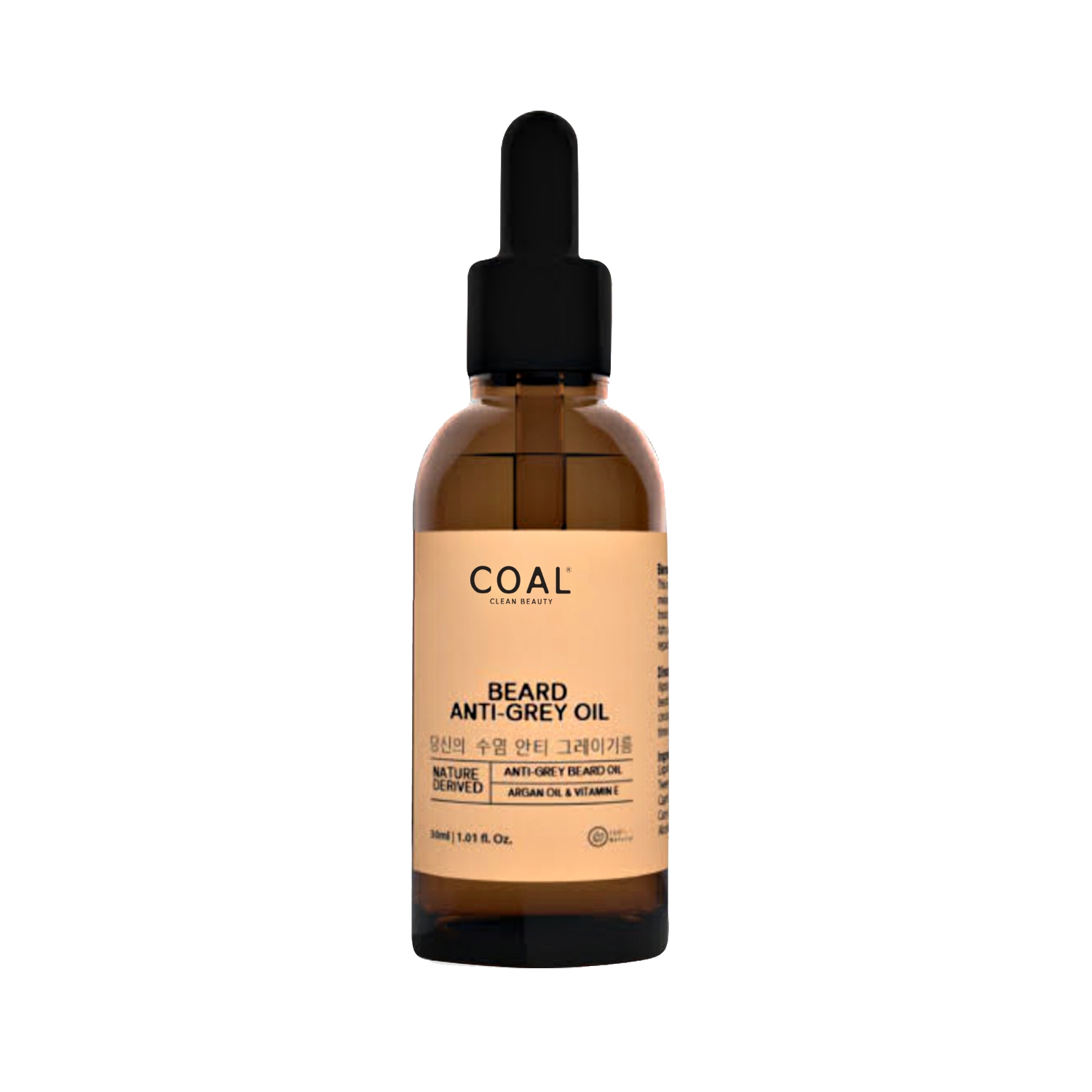 COAL CLEAN BEAUTY | COAL CLEAN BEAUTY Beard Anti-Grey Oil (30ml)