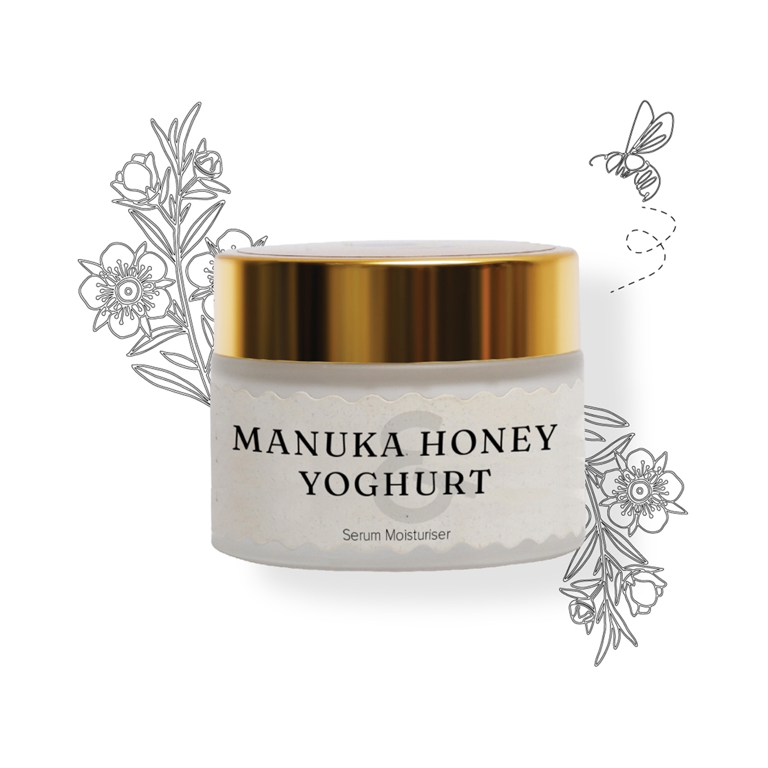 DROMEN & CO | DROMEN & CO Manuka Honey & Yoghurt Serum Moisturiser (50g)
