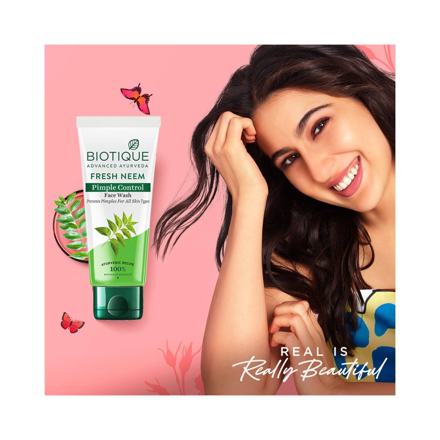 Biotique face wash for pimples sale