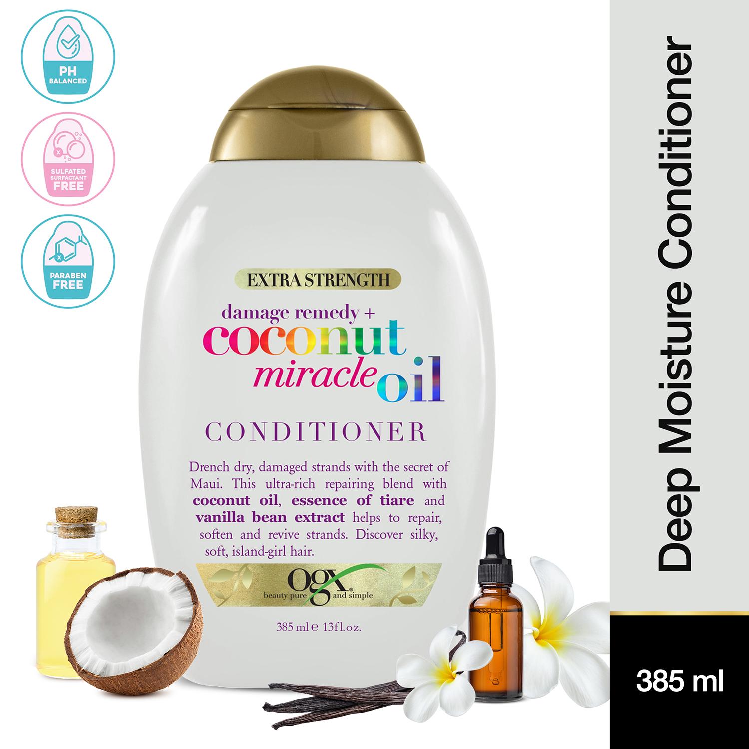 OGX | OGX Extra Strength Damage Remedy Coconut Miracle Oil Conditioner (385 ml)