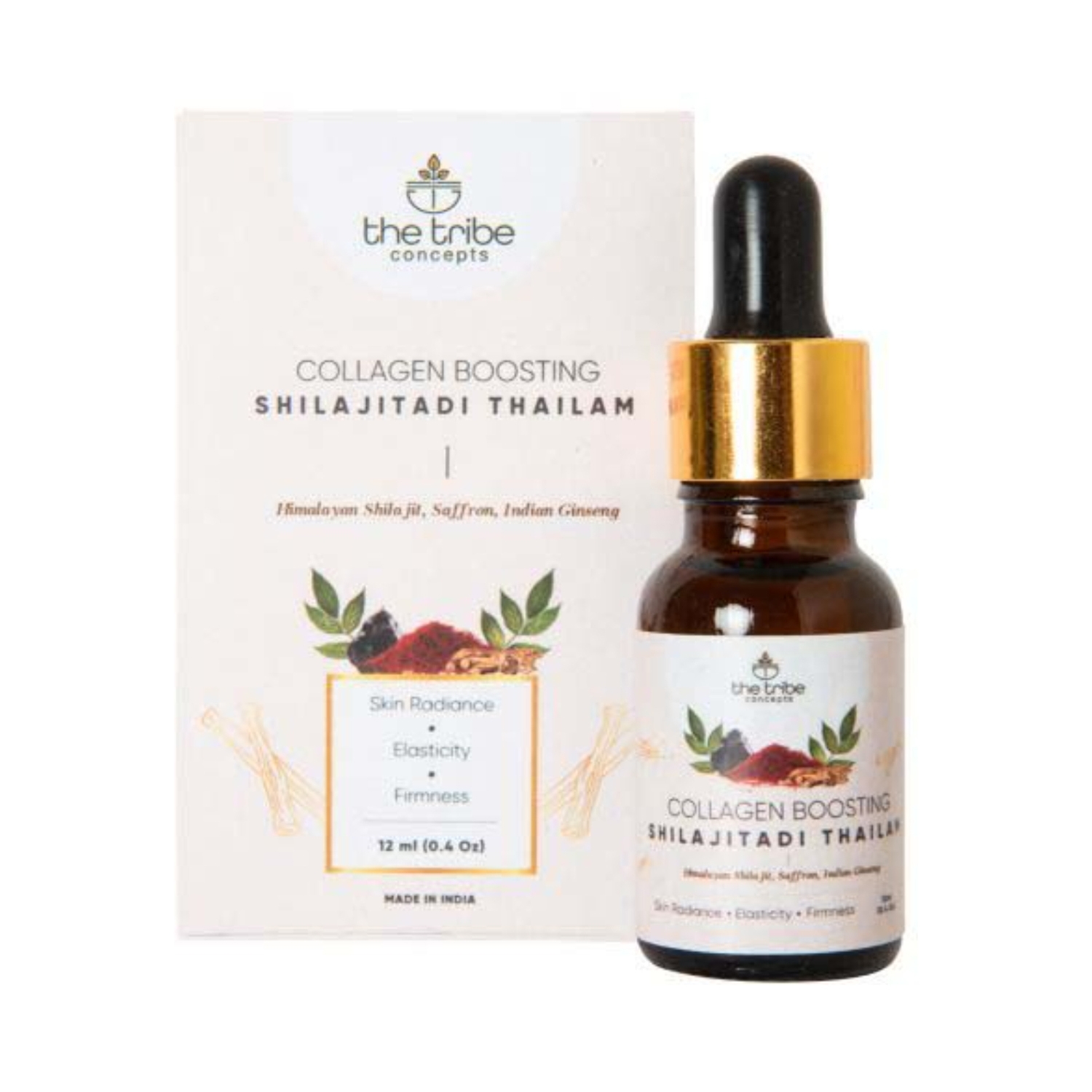 The Tribe Concepts | The Tribe Concepts Collagen Boosting Shilajitadi Thailam Face Oil (12ml)