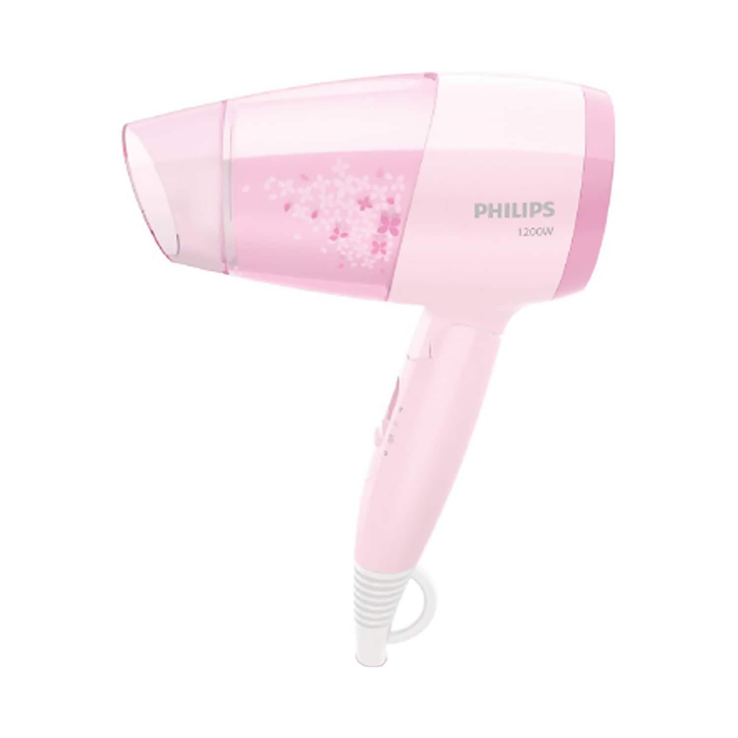 Philips | Philips 1200W Thermoprotect Hair Dryer With Air Concentrator + Diffuser Attachment BHC017/00 - Pink